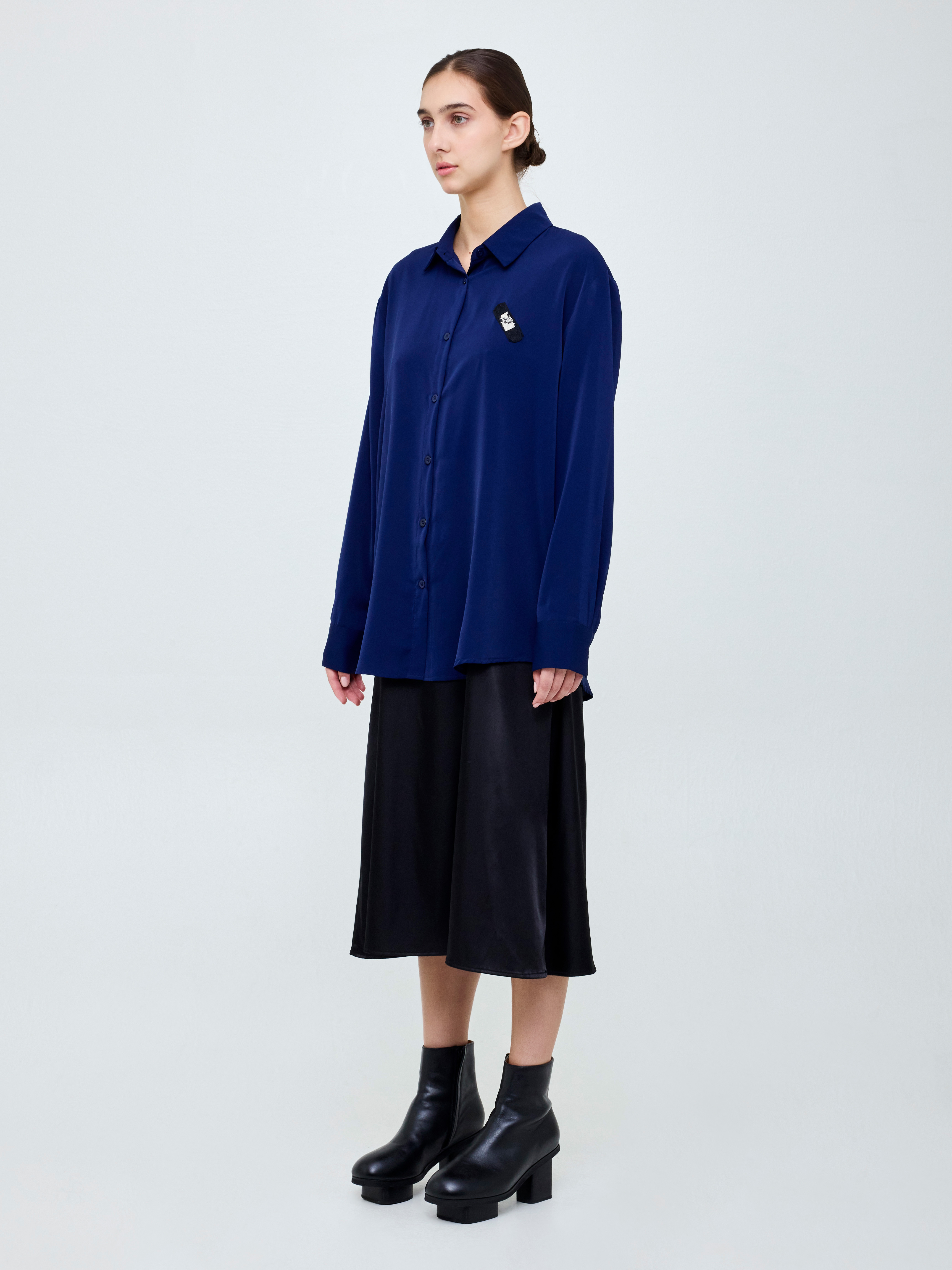 Blue Bandage Blouse by ASATO