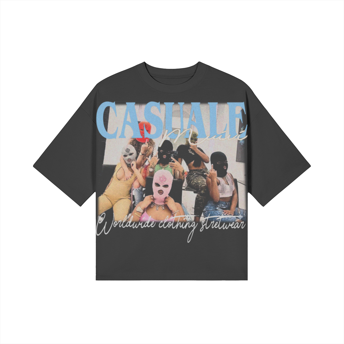 Ski-Mask Way T-Shirt by Casuale Muivi