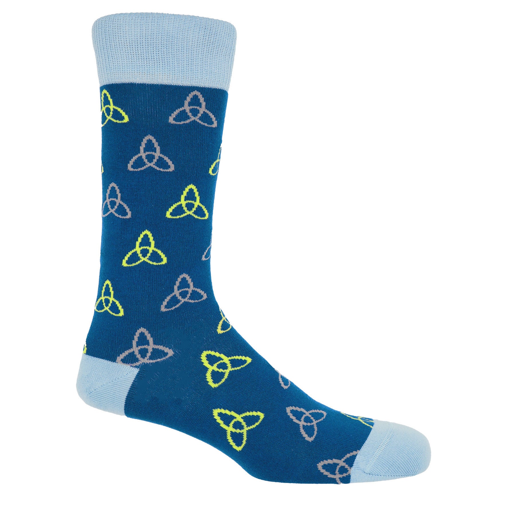 Tri Men's Socks - Blue by Peper Harow