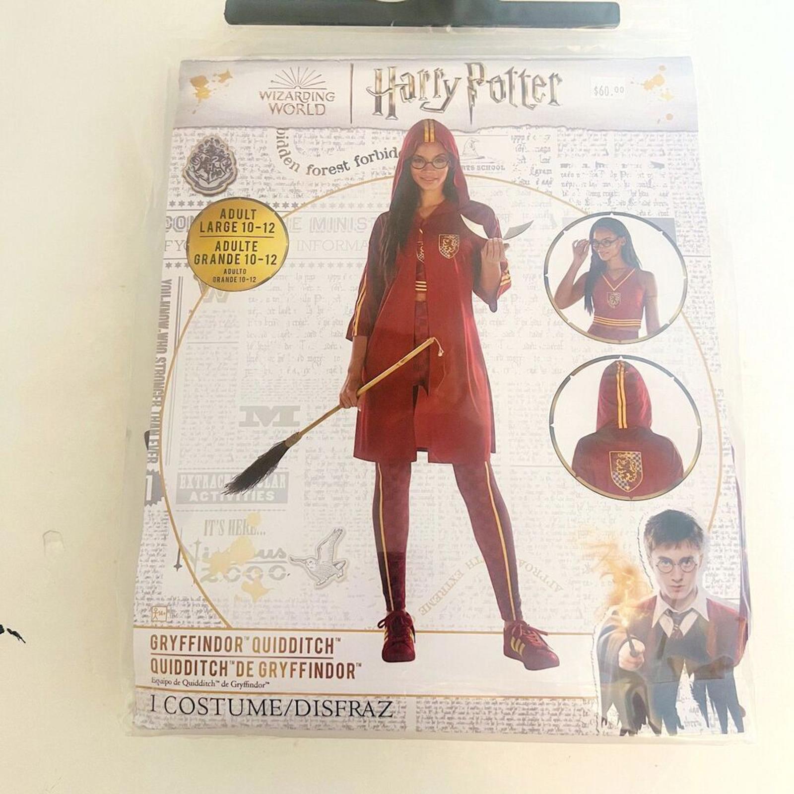 NWT Harry Potter Gryffindor Quidditch Halloween Costume Ginny Weasley by Hot Girl Secondhand