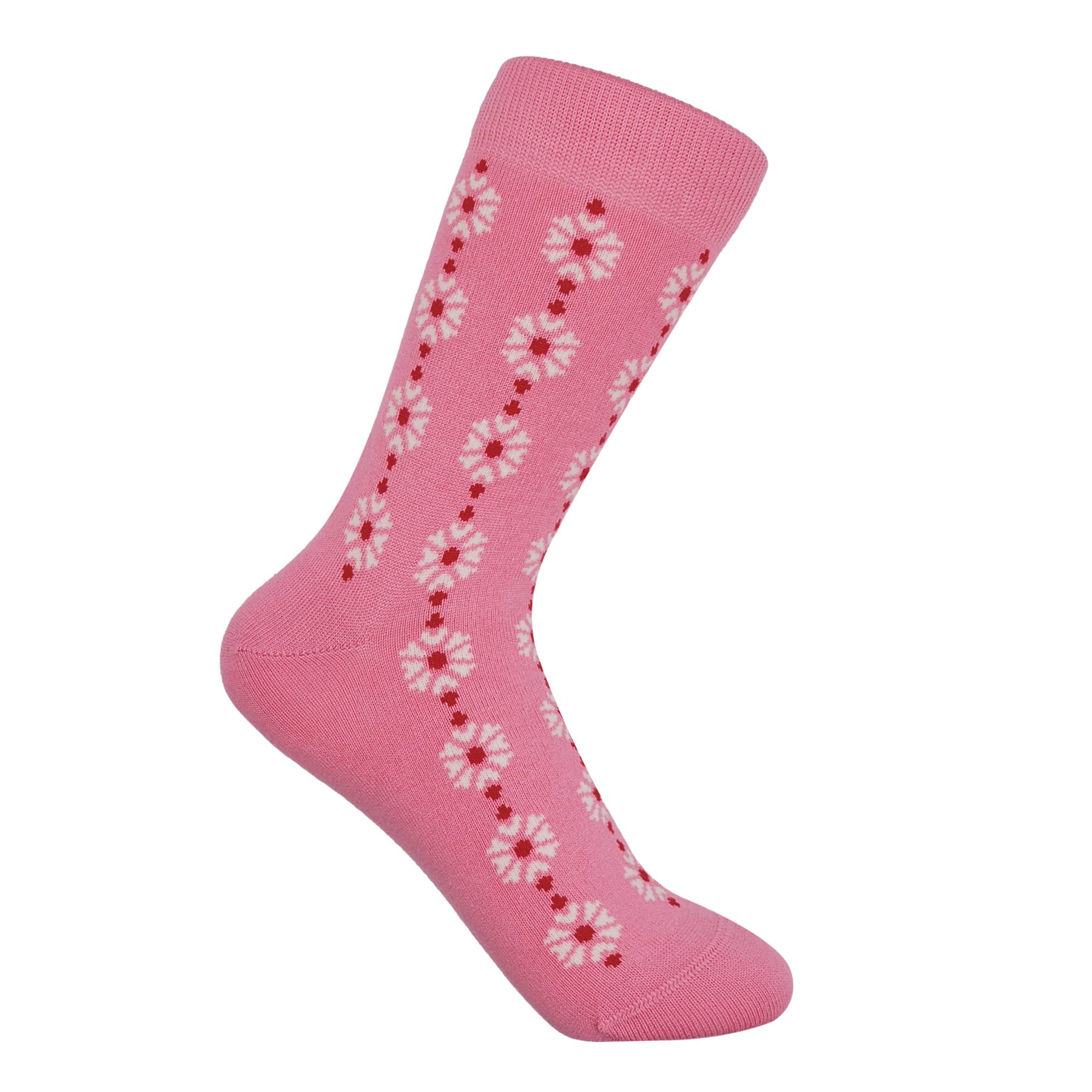 Daisy Women's Socks - Pink by Peper Harow