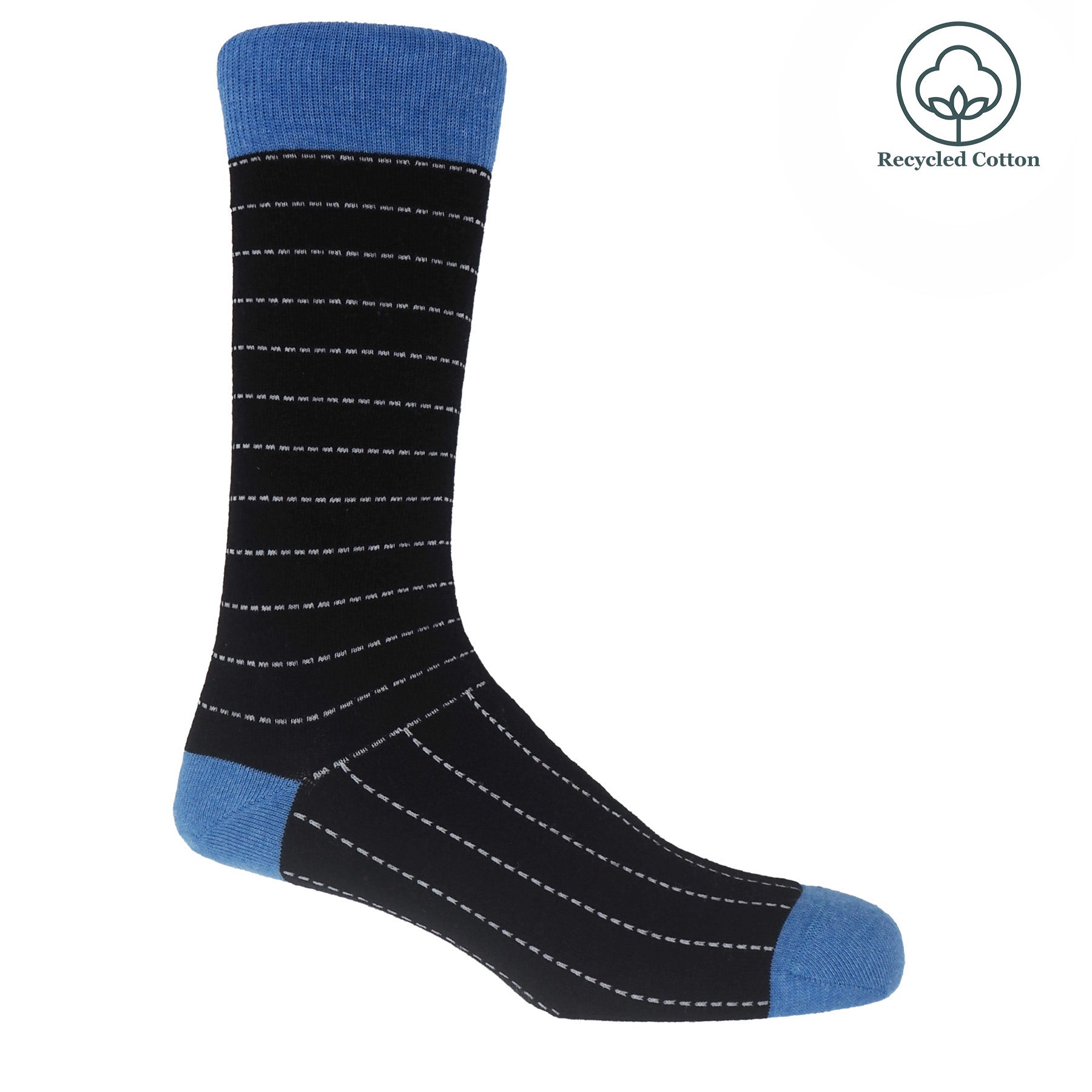 Dash Men's Socks - Black by Peper Harow