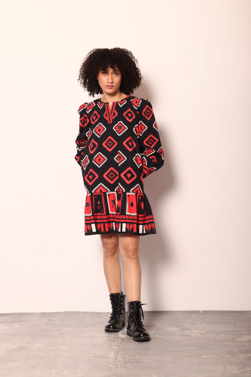 CARD STORY OLLIE DRESS by Maude Vivante