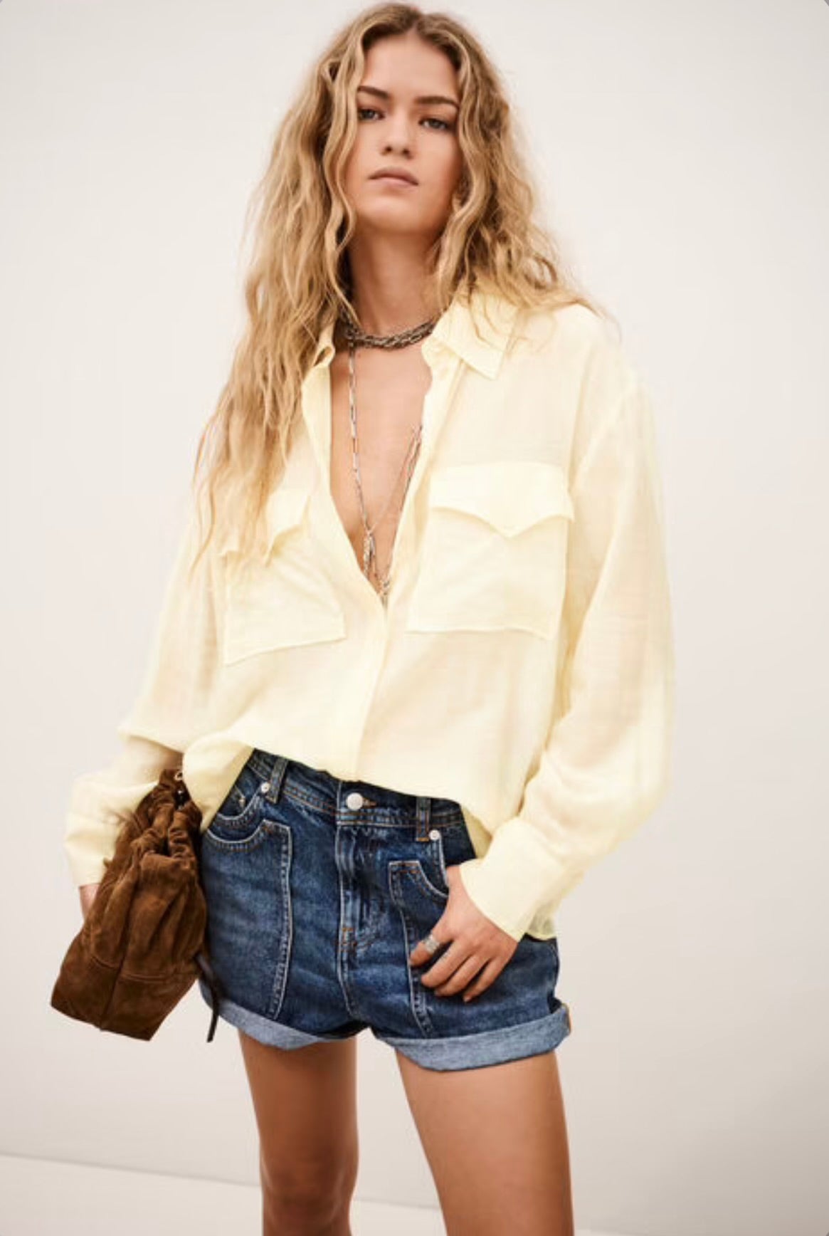 ba&sh Bao Shirt by Sierra Deene