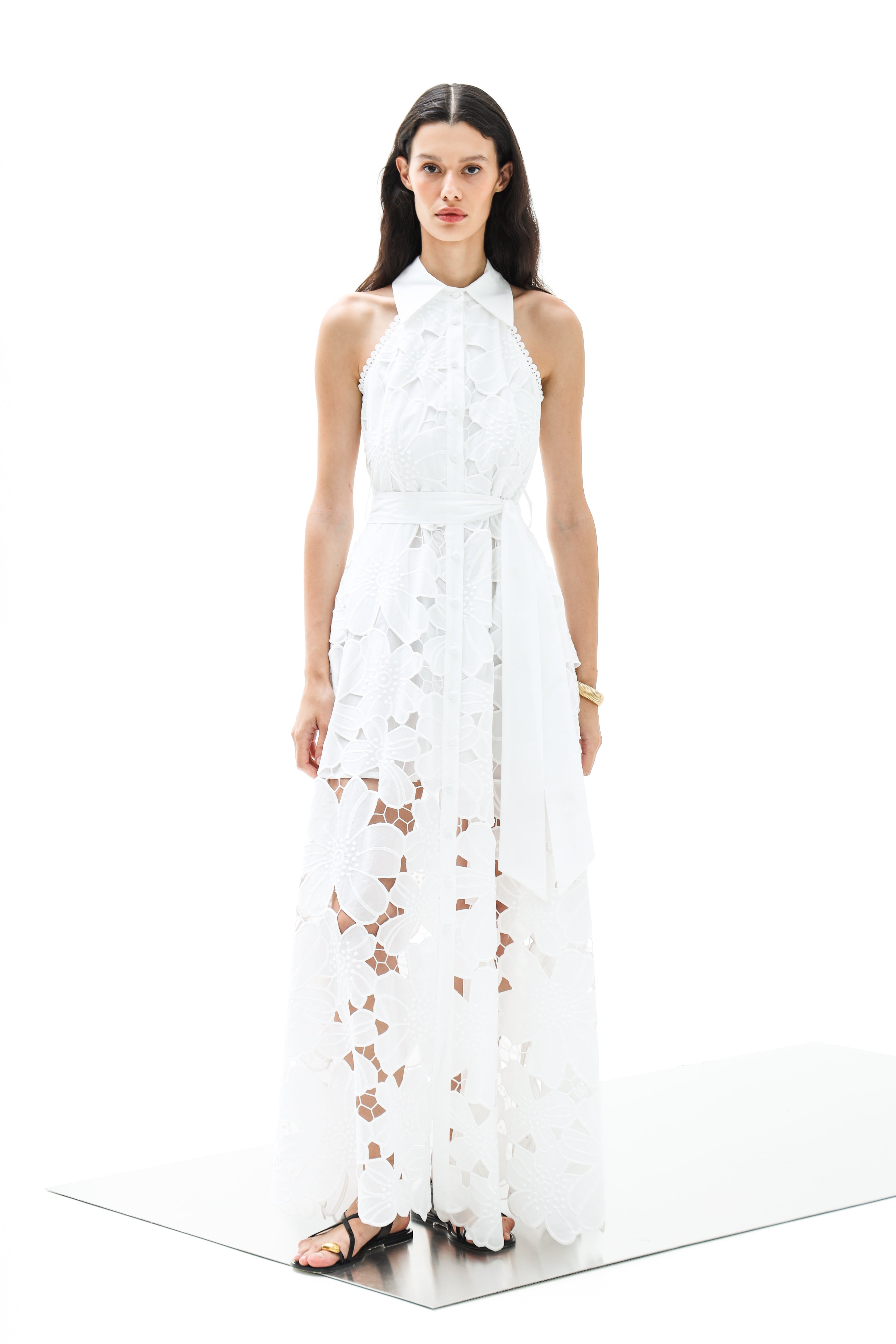 Iris Maxi Dress - White by Sierra Deene