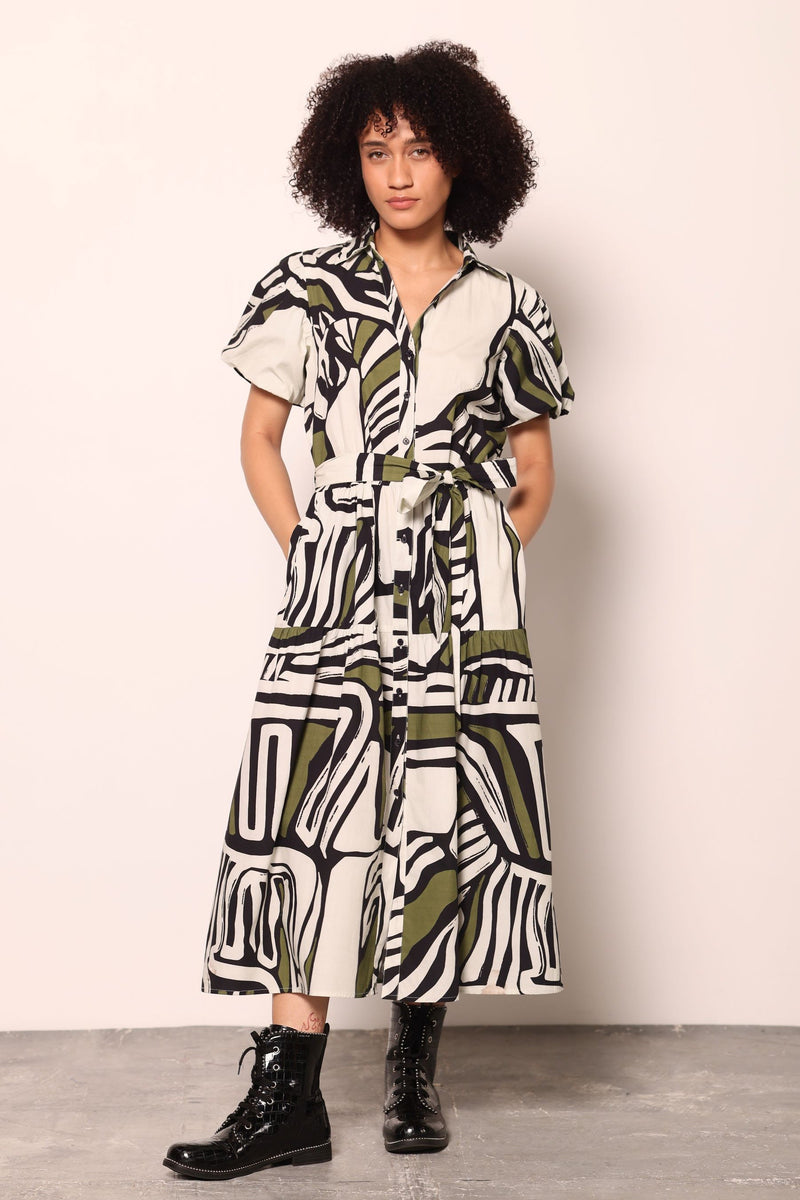 ZEBRA DELLA DRESS by Maude Vivante