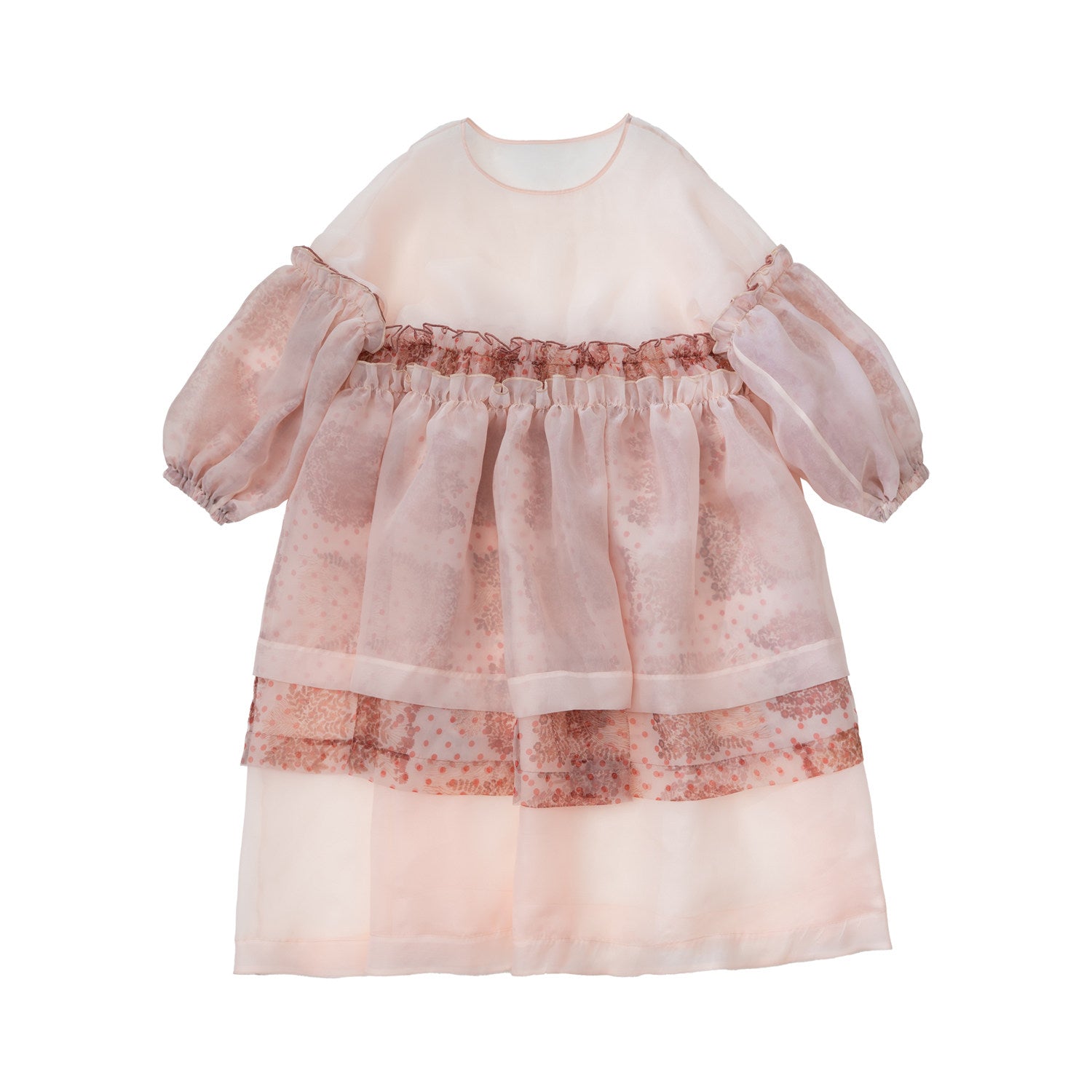 Printed Organza Sheer Top | Harajuku Layering Outerwear | Kawaii Japanese Fashion by Land Decora