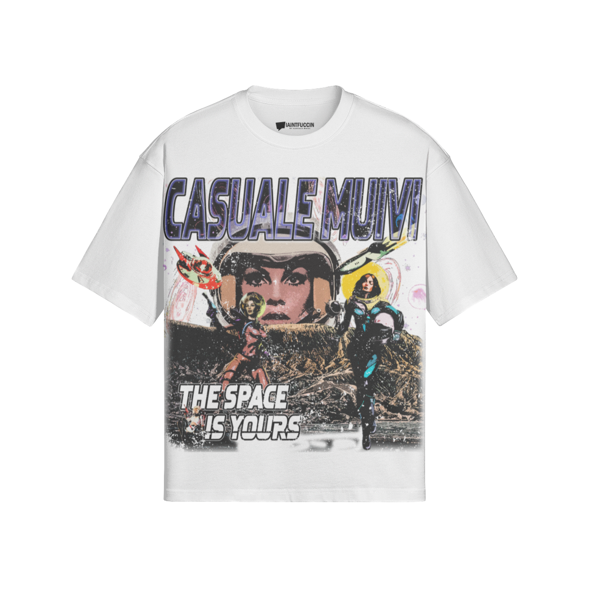 The Space Is Yours T-Shirt by Casuale Muivi