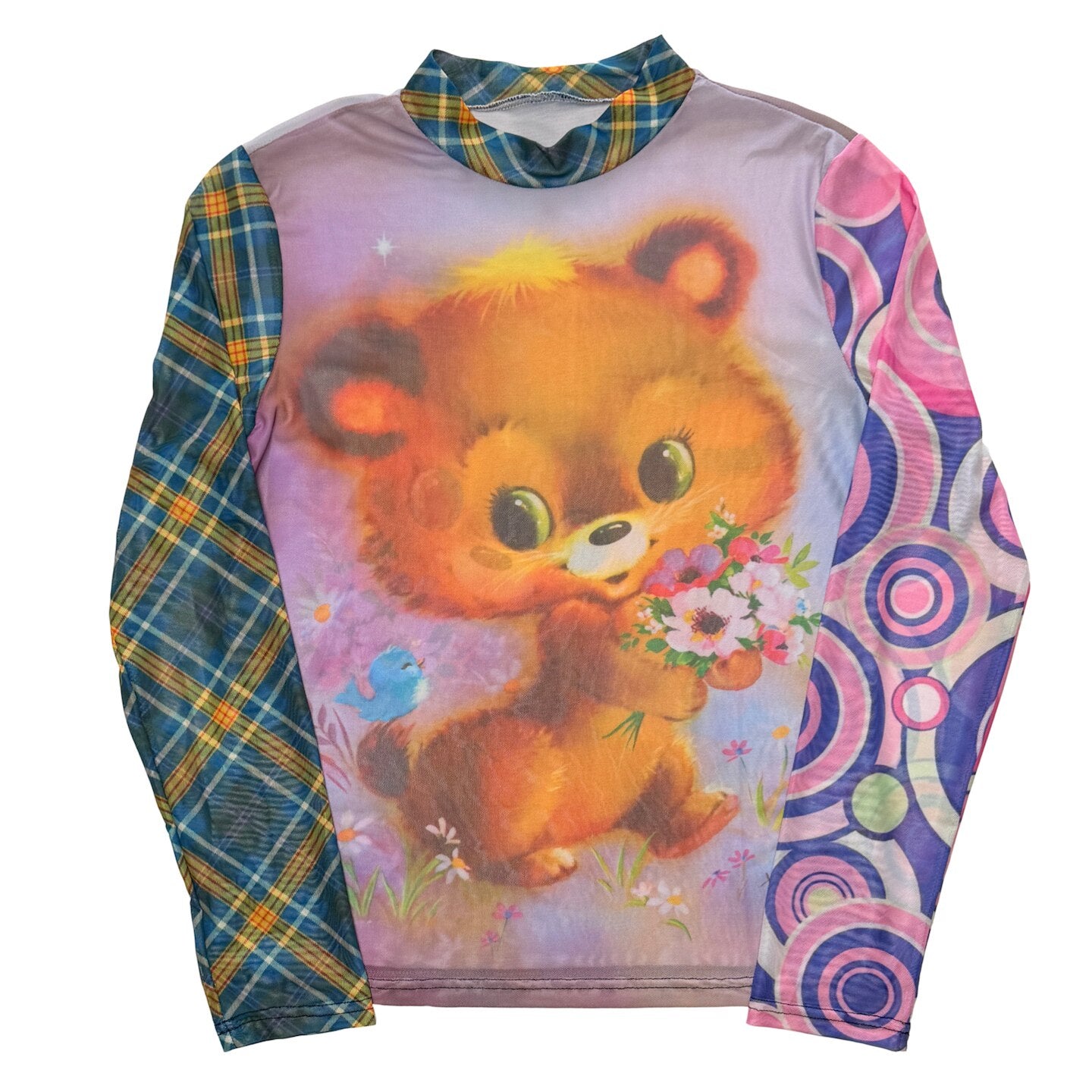 Kawaii Mesh Sun Protection Top - bunnybunnygun by Land Decora