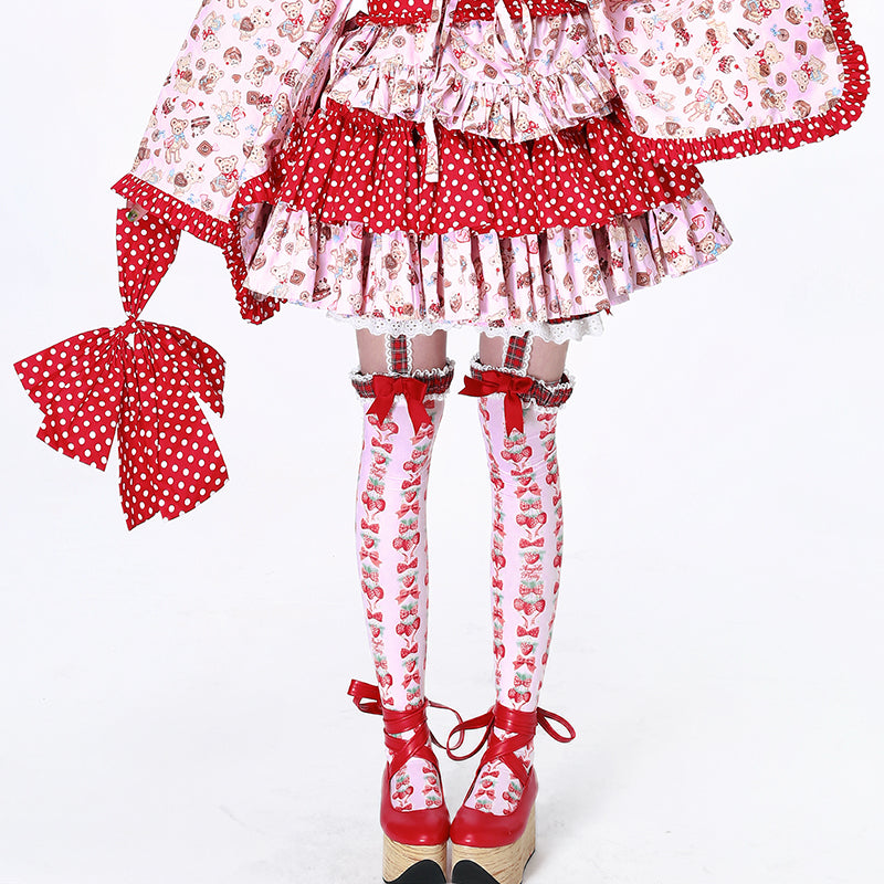 SOS MEME CLUB Kawaii Modified Kimono Short Skirt – Showa Retro Style by Land Decora