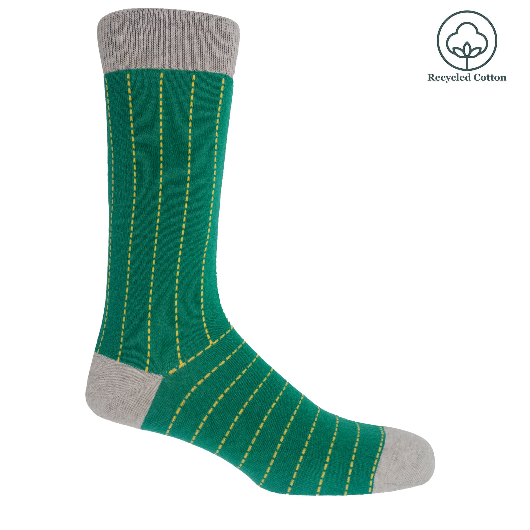 Dash Men's Socks - Green by Peper Harow