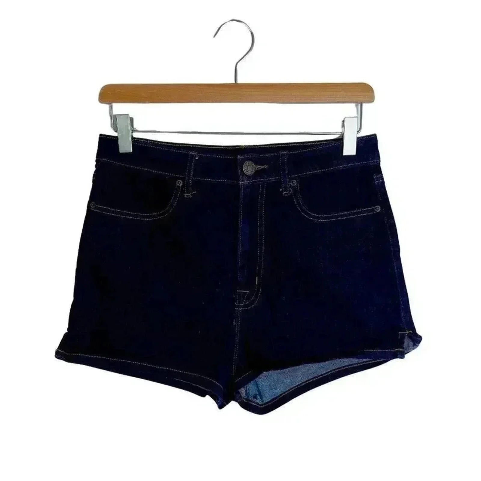 BDG Super High Rise Spade Pinup Jean Shorts Dark Wash Women's Size 27 by Hot Girl Secondhand