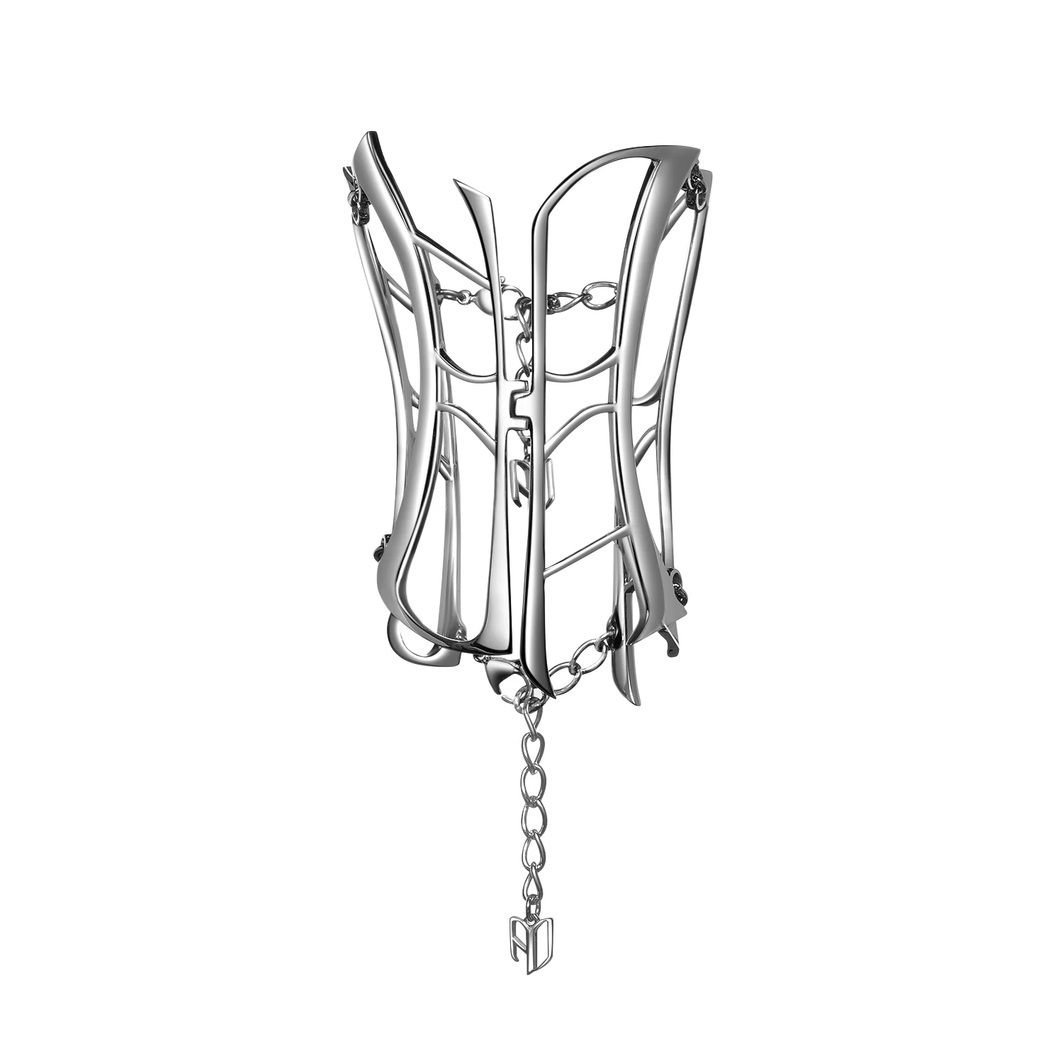 Aegis|Biomechanical Exoskeleton Cuff by Outsider Artist