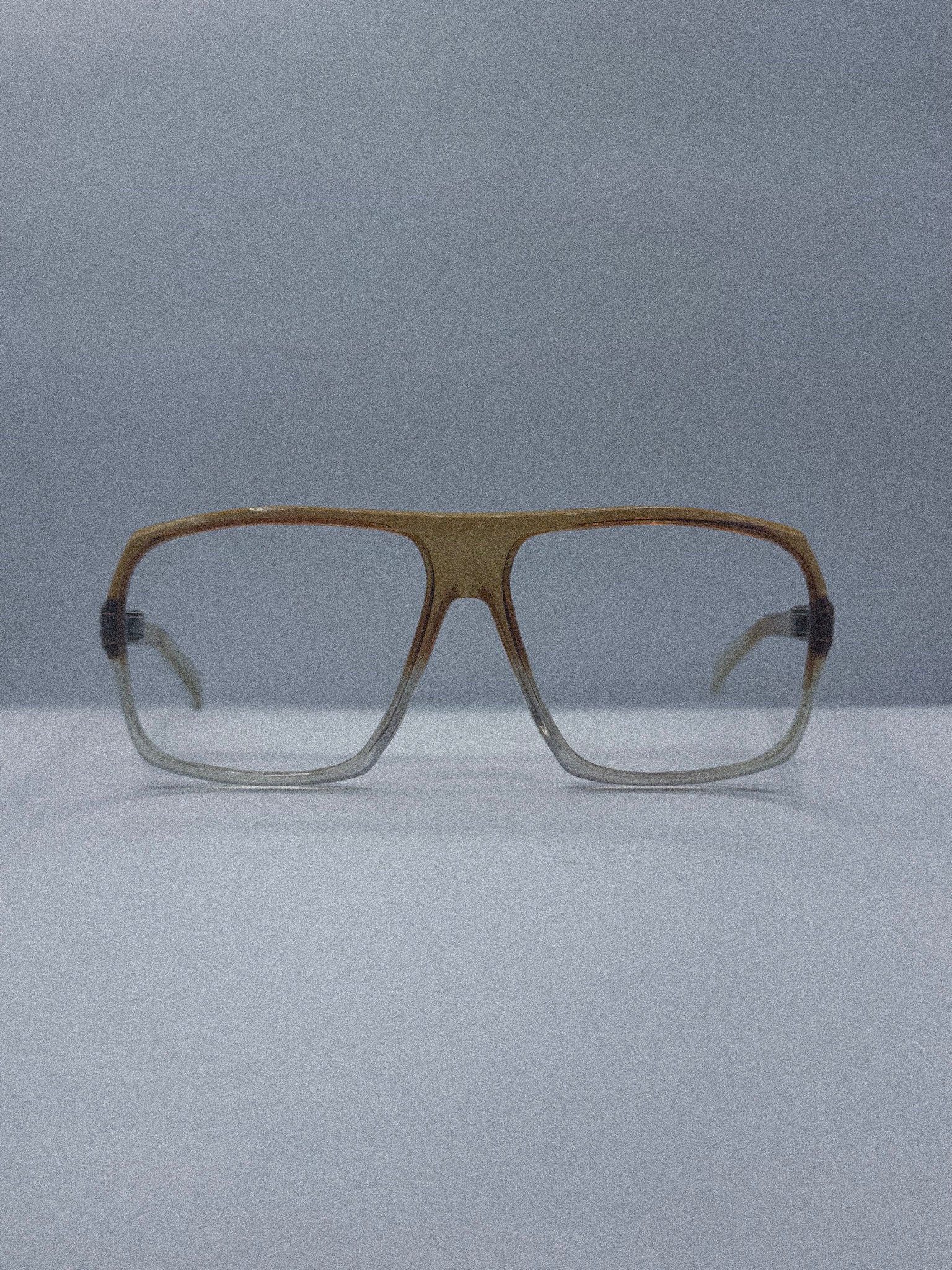 Amber Horizon | 1980s Foster Grant Eyeglasses Frame by AZYR Specs