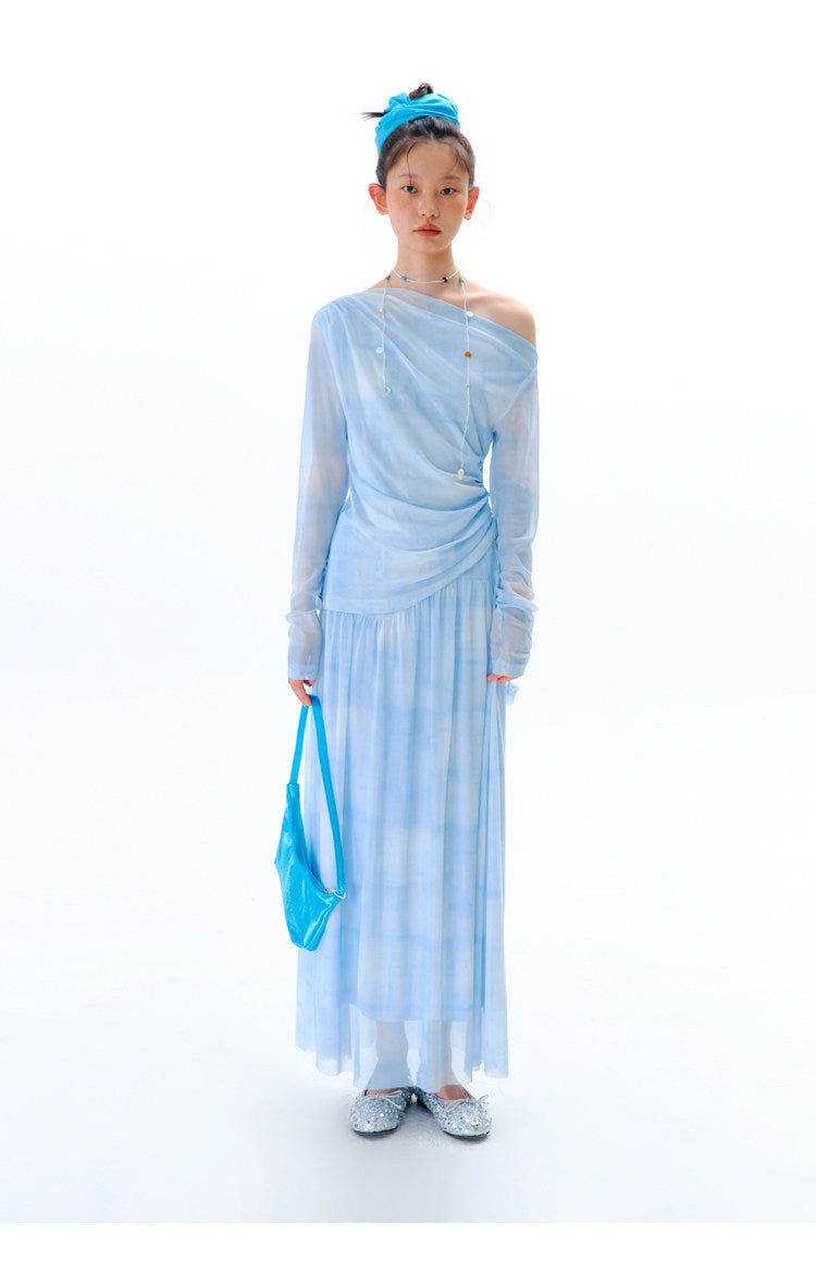 Elegant Y2K Gradient Mesh Set - uare by Land Decora