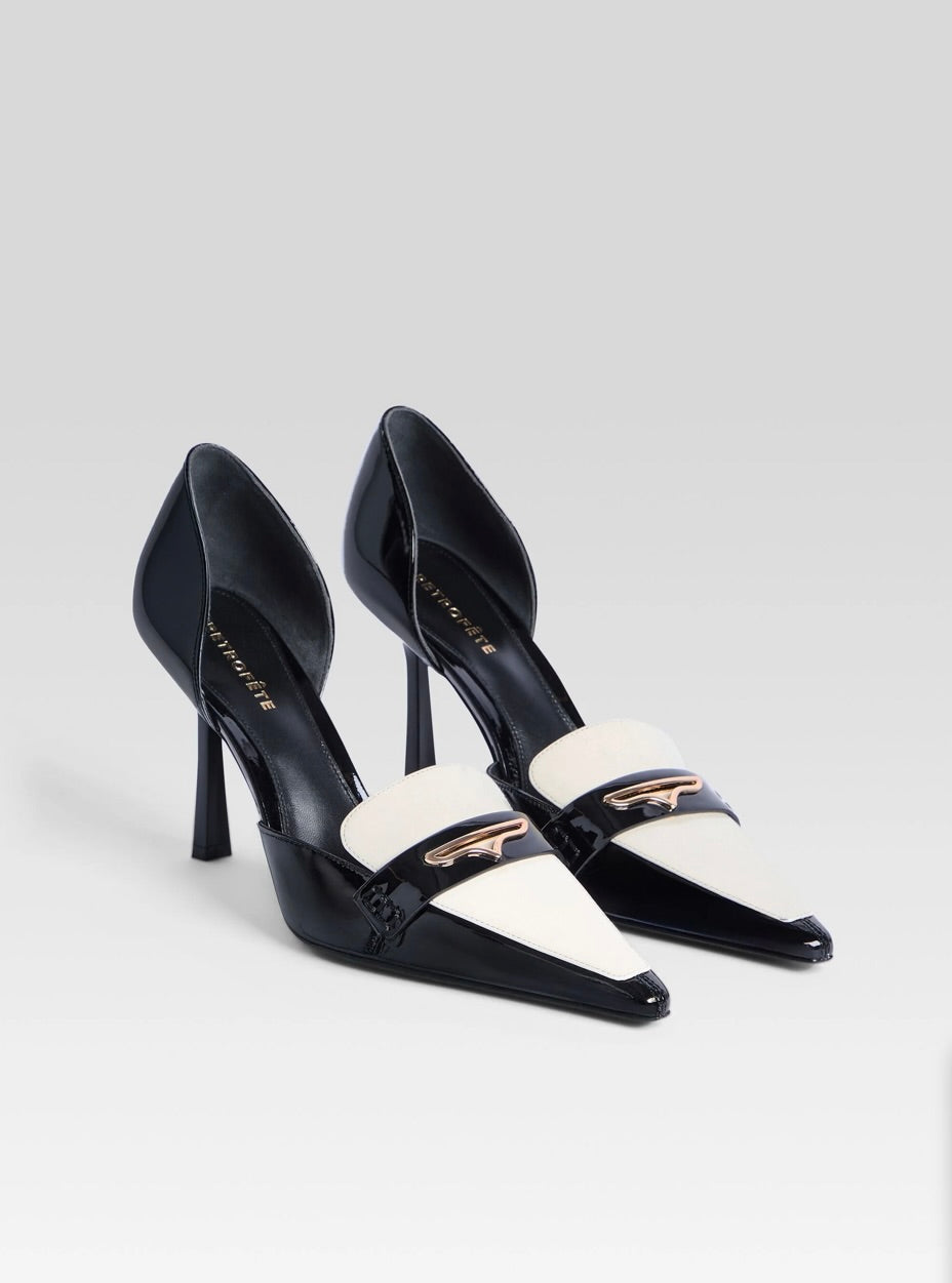 Retrofete Lida Loafer in Black Cream by Sierra Deene
