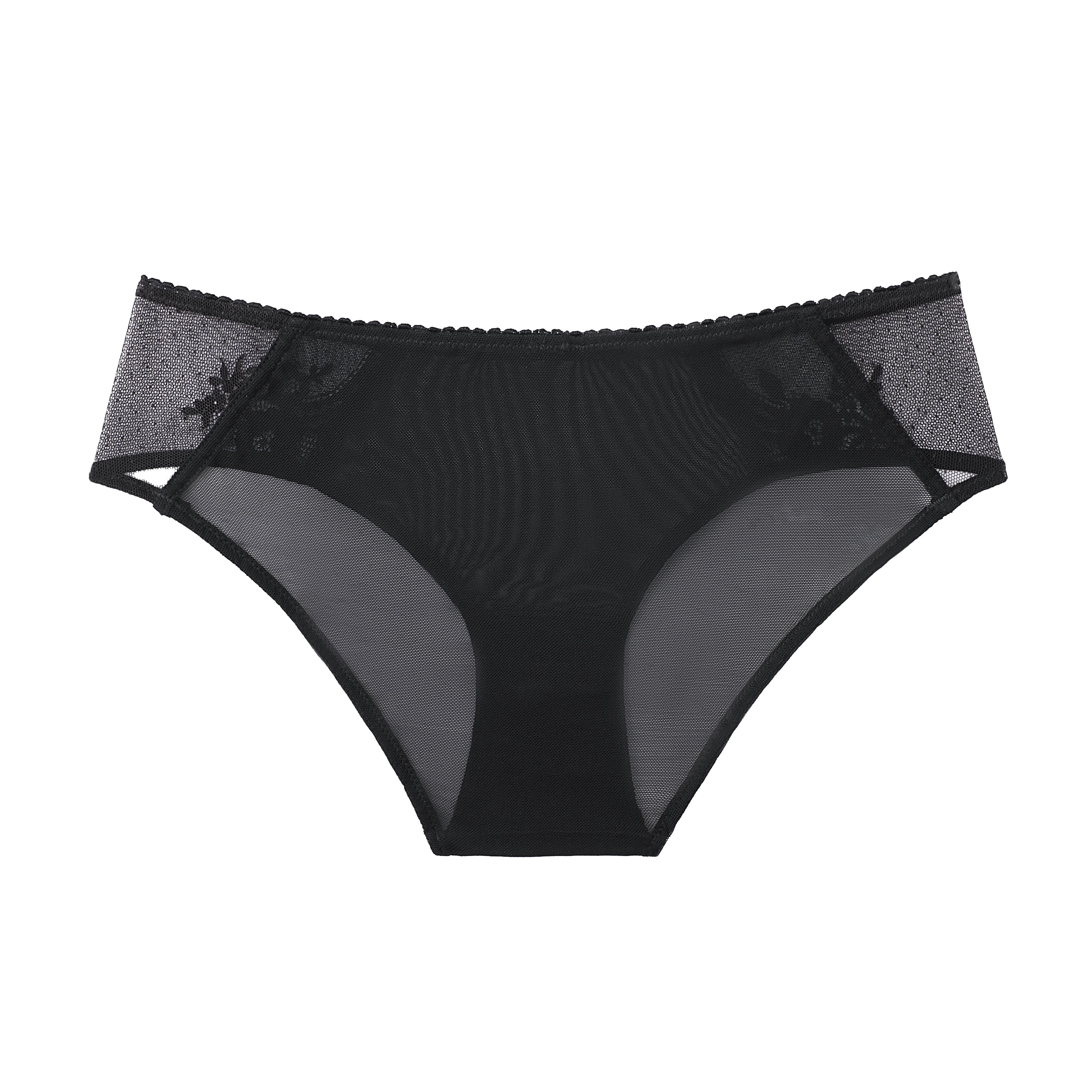 Kim Stretch Lace & Mesh Hipster Brief | Amour d'Agnette Lingerie by Amour d'Agnette