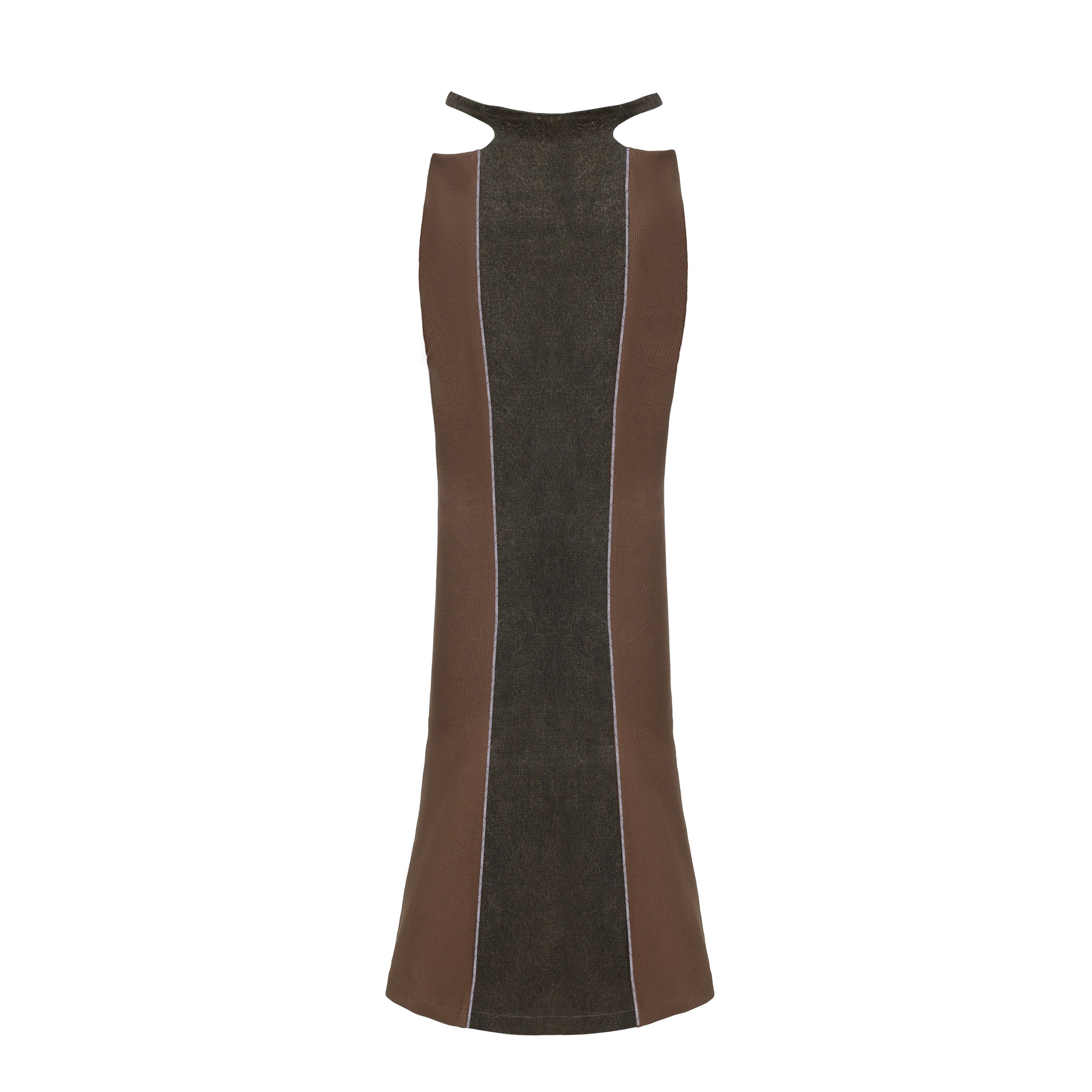 Mi Cutout Maxi Skirt by DAWANG
