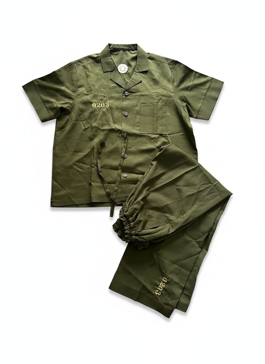Khaki Green Two-Piece by A2A3