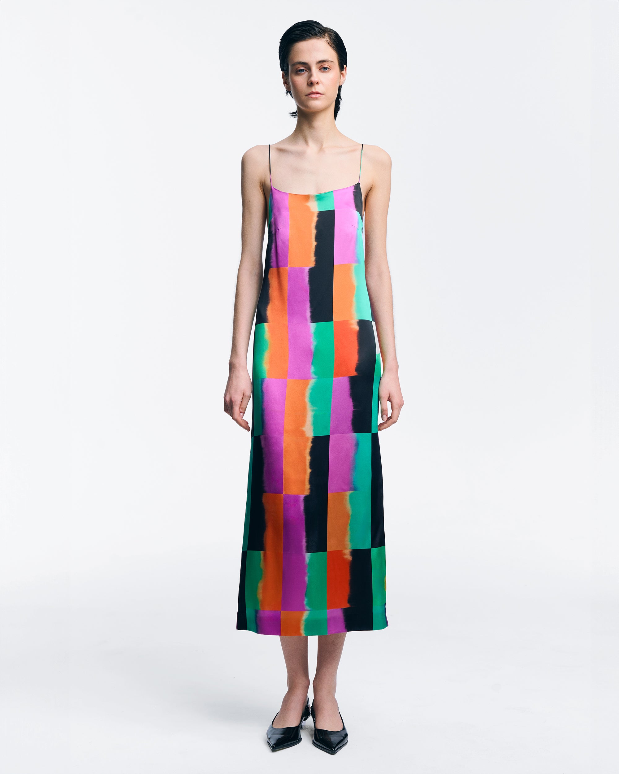Leila silk dress by Further Review