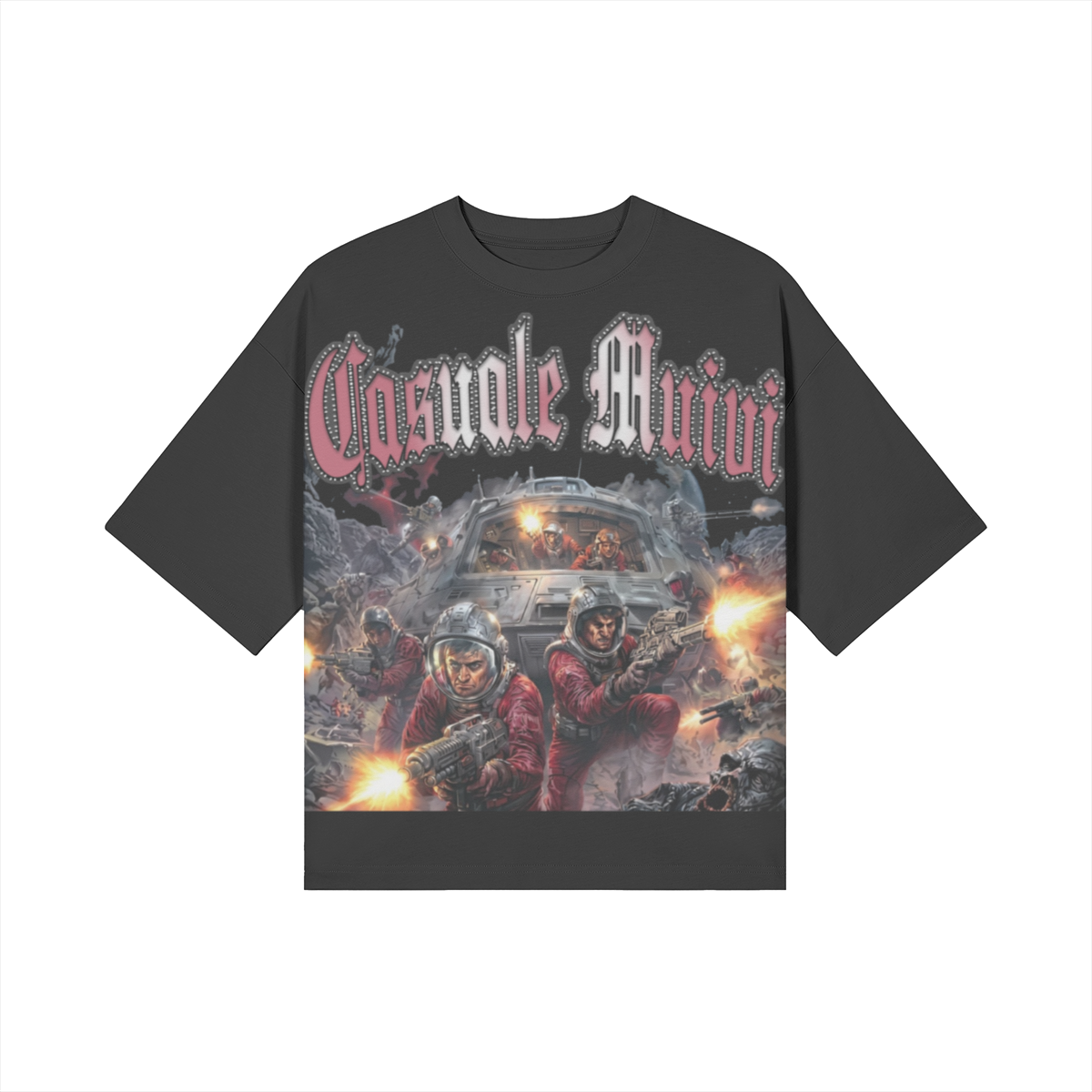 Guns Blazin T-Shirt by Casuale Muivi