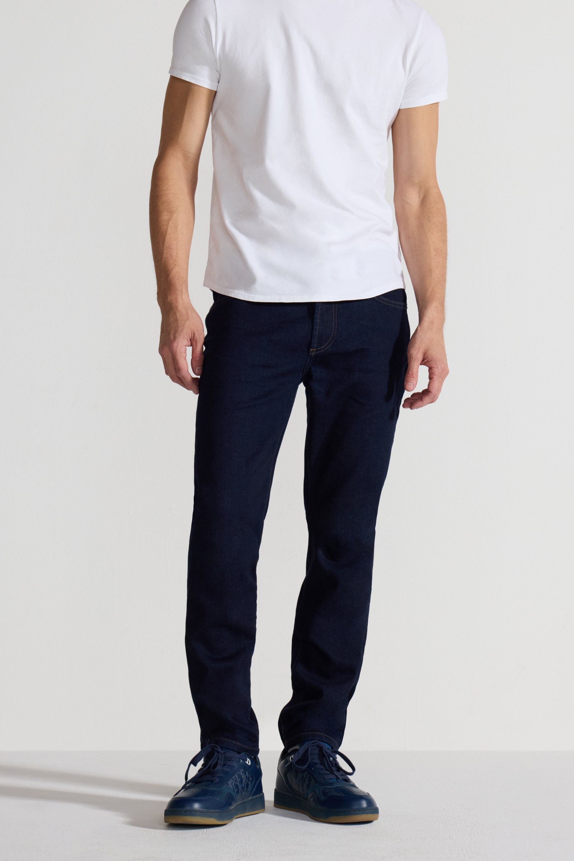 Brando Indigo Stretch Slim Jean by MONFRERE