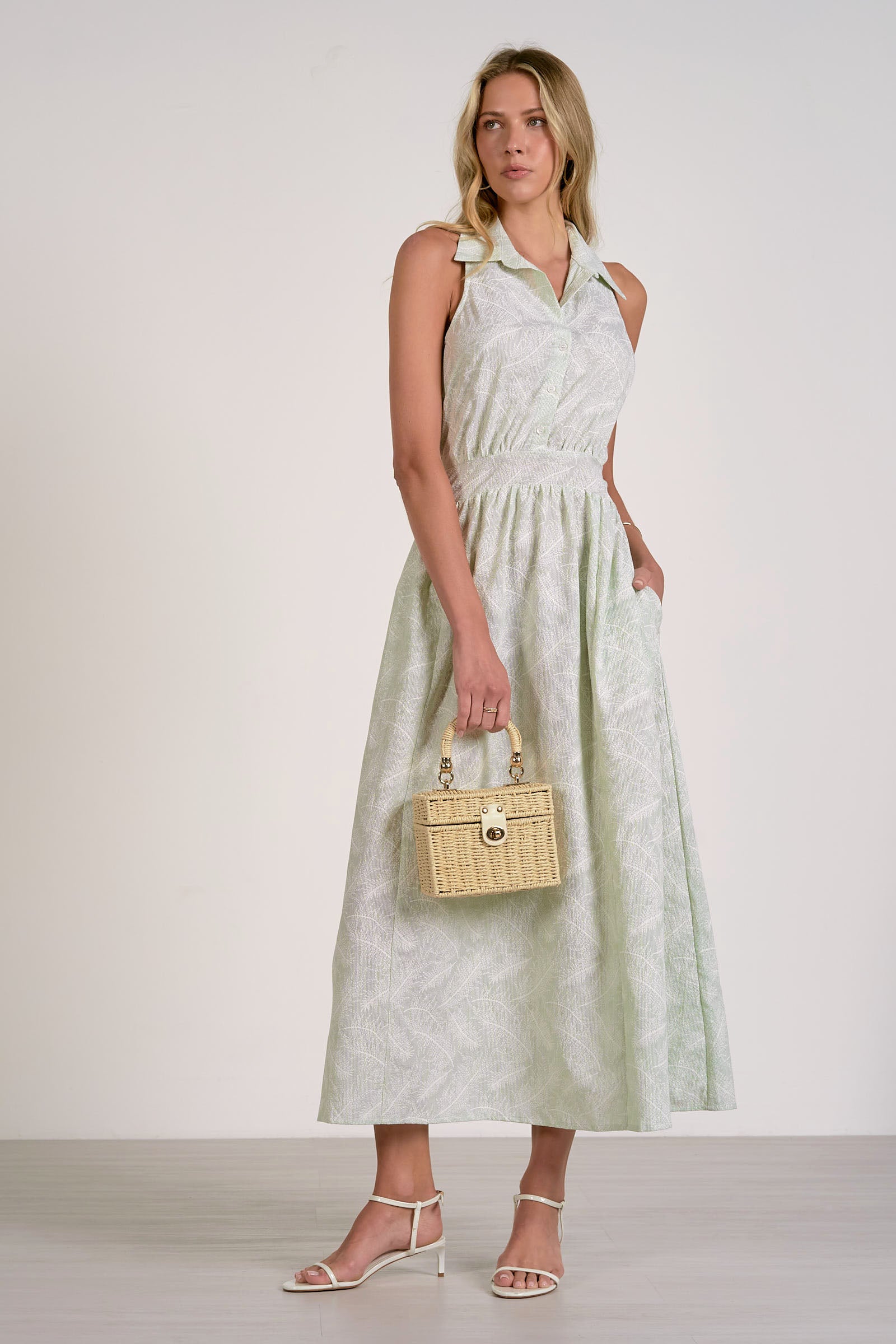 Elan Collared Maxi Dress by Sierra Deene