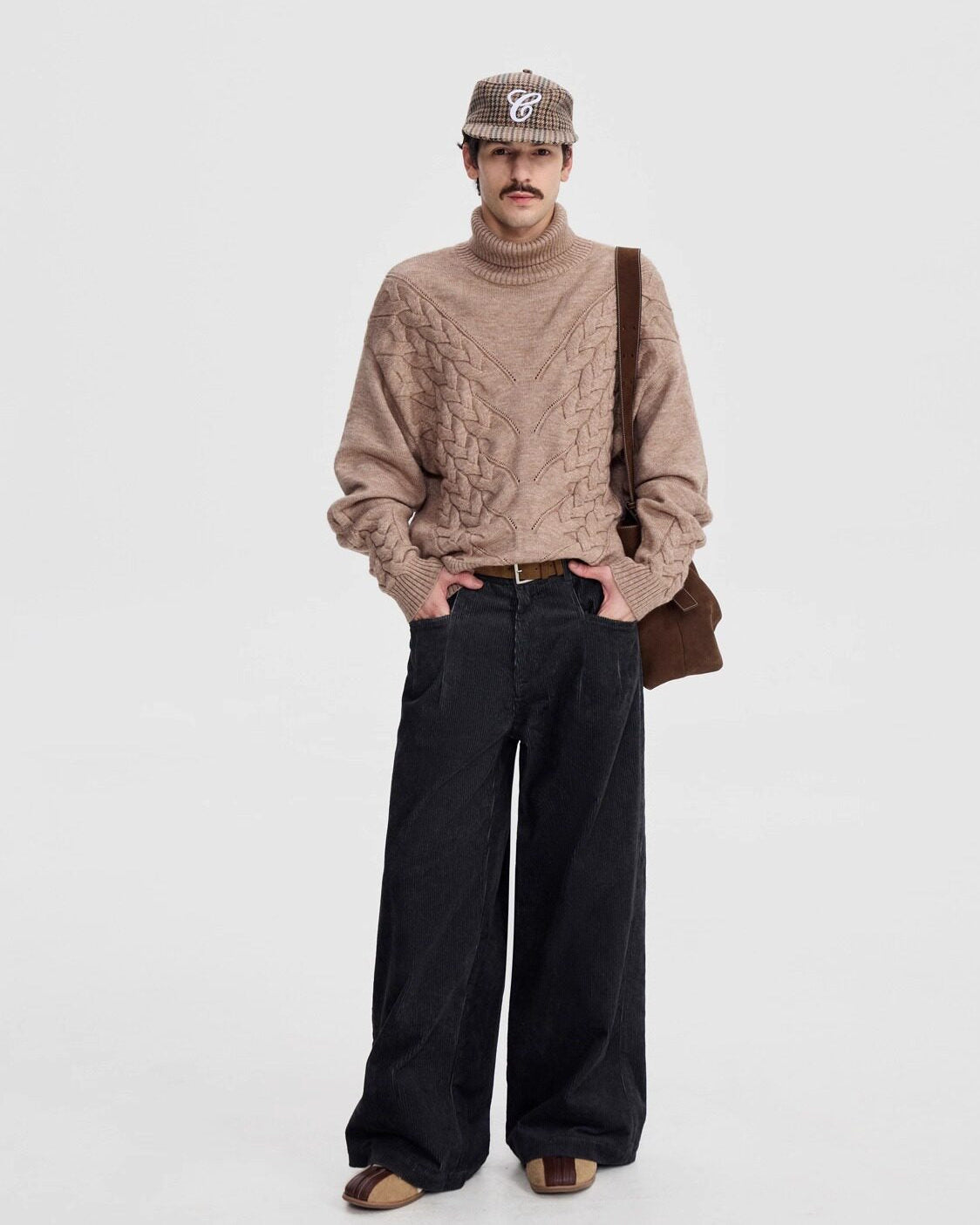 Corduroy Dyed Casual Pants by OFFCULTURE