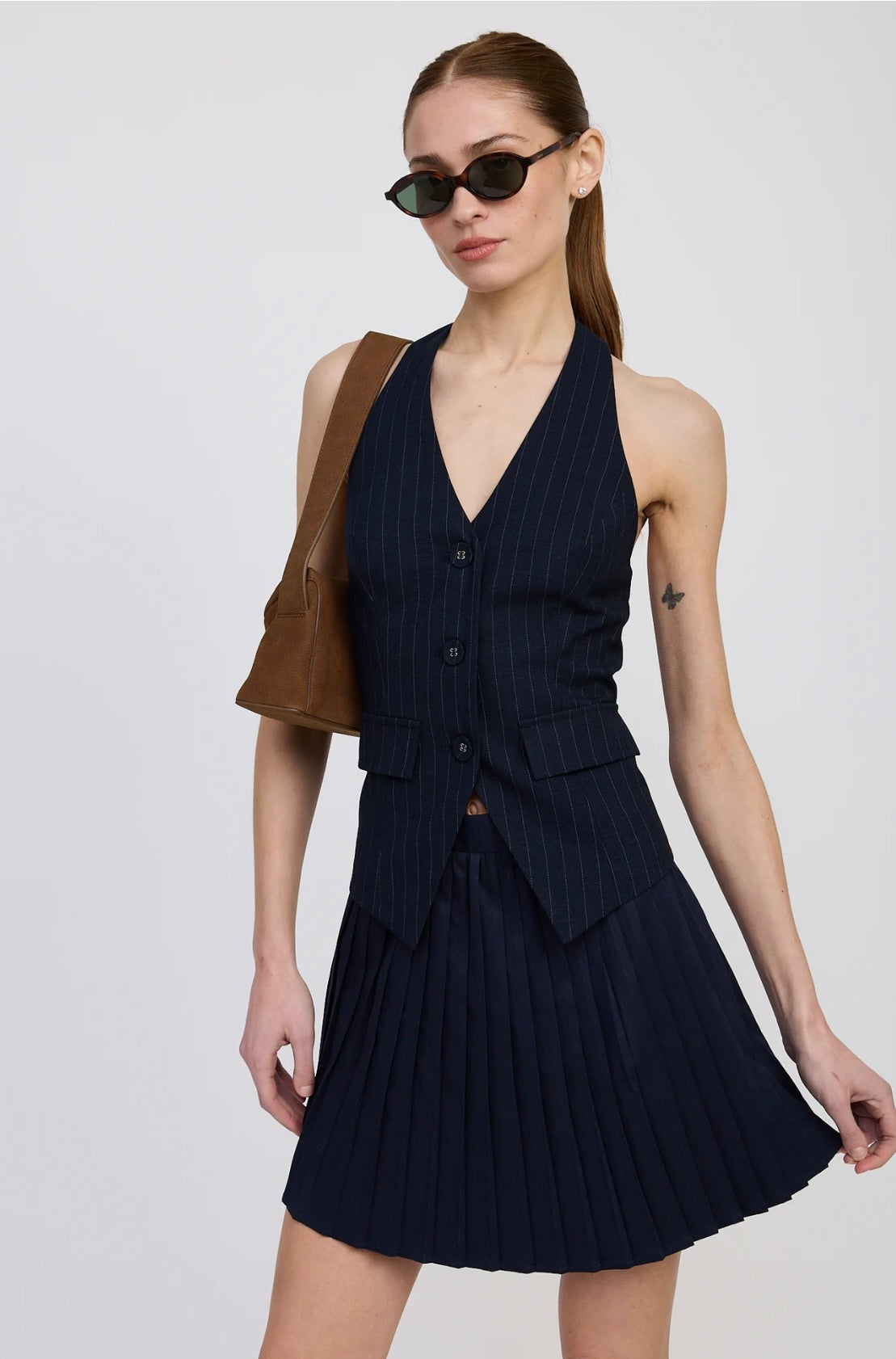 Prudence Vest Mini Dress by Sierra Deene