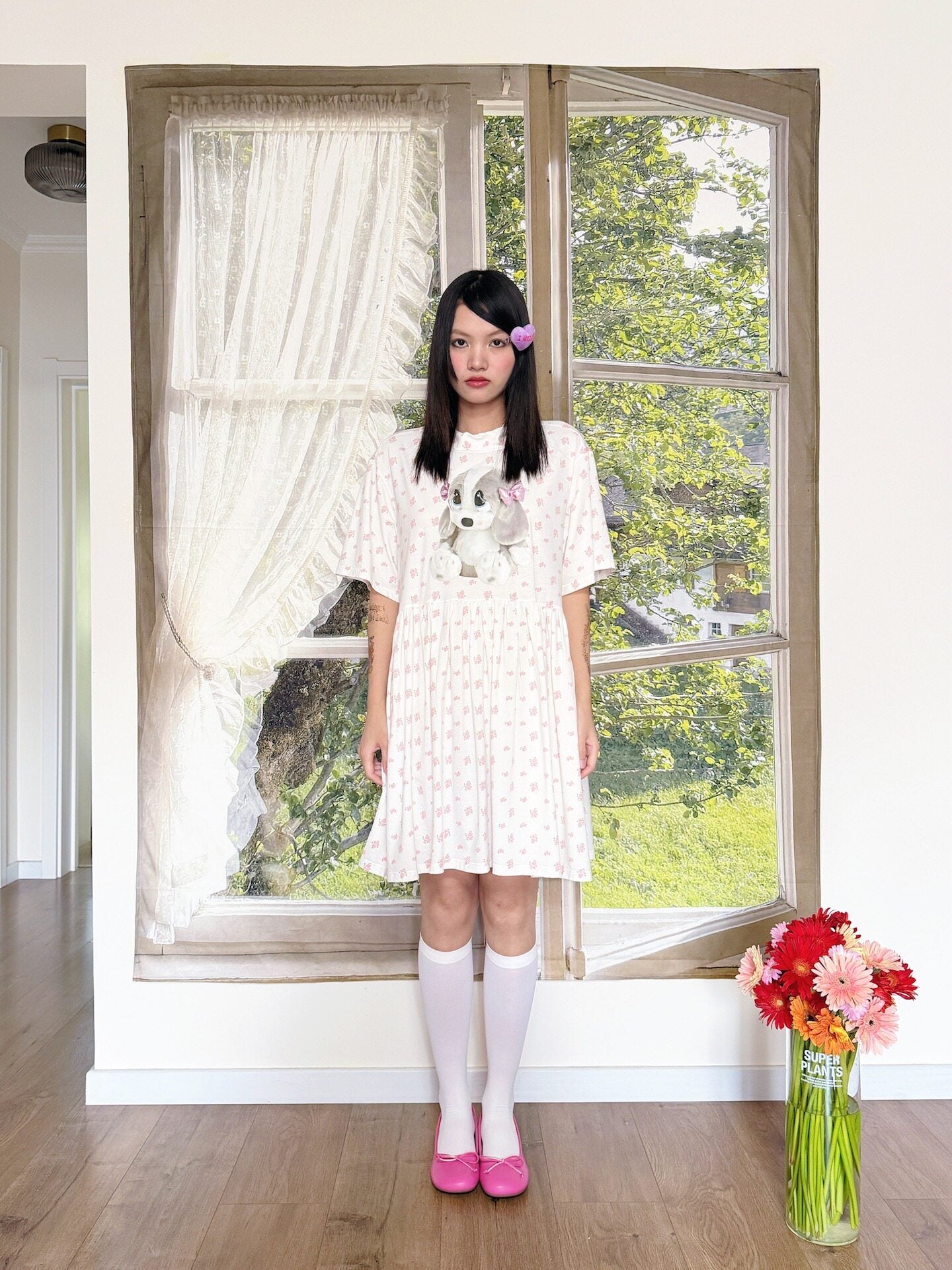 Kawaii Floral Dress - bunnybunnygun by Land Decora