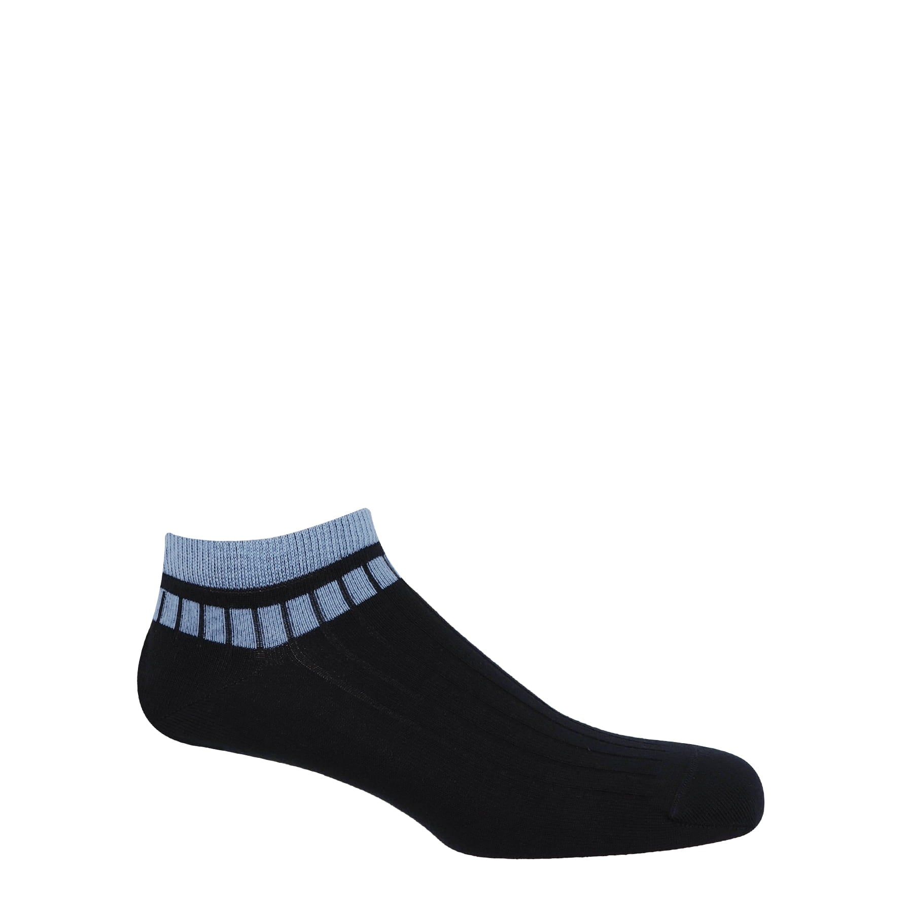Old School Men's Trainer Socks - Black by Peper Harow