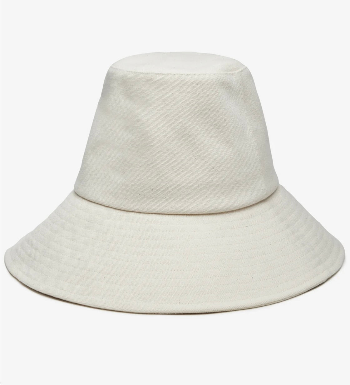 Wyeth Monty Canvas Bucket Hat in Natural by Sierra Deene