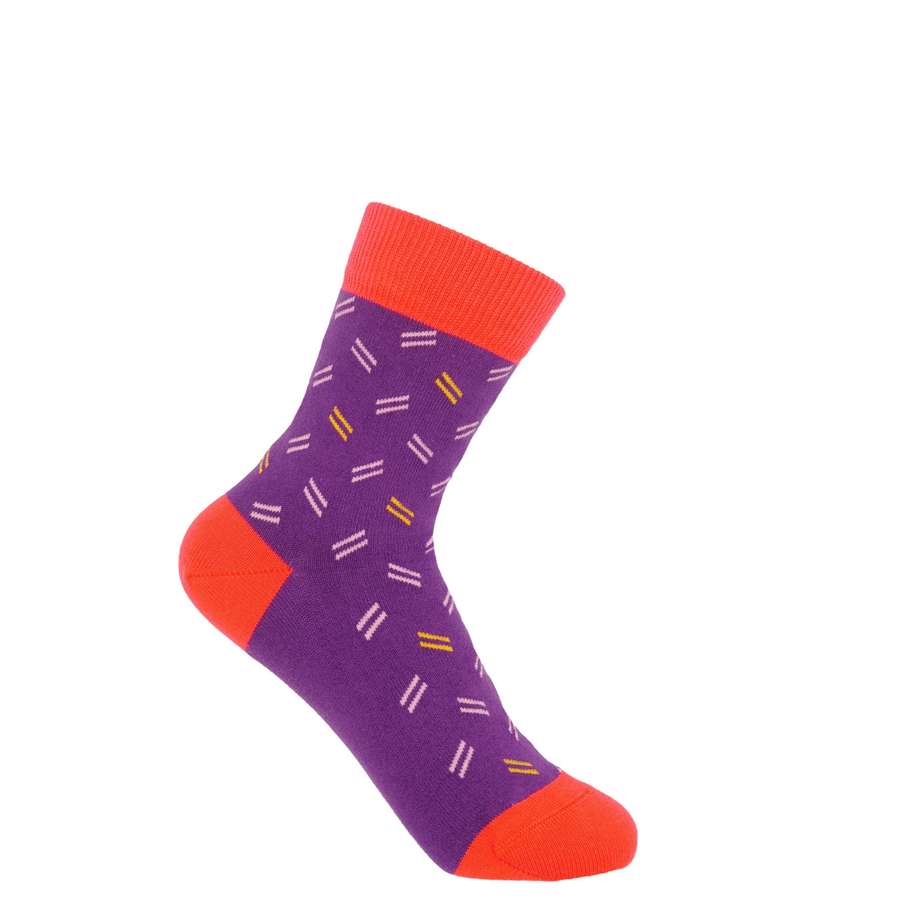 Parallel Women's Socks - Purple by Peper Harow