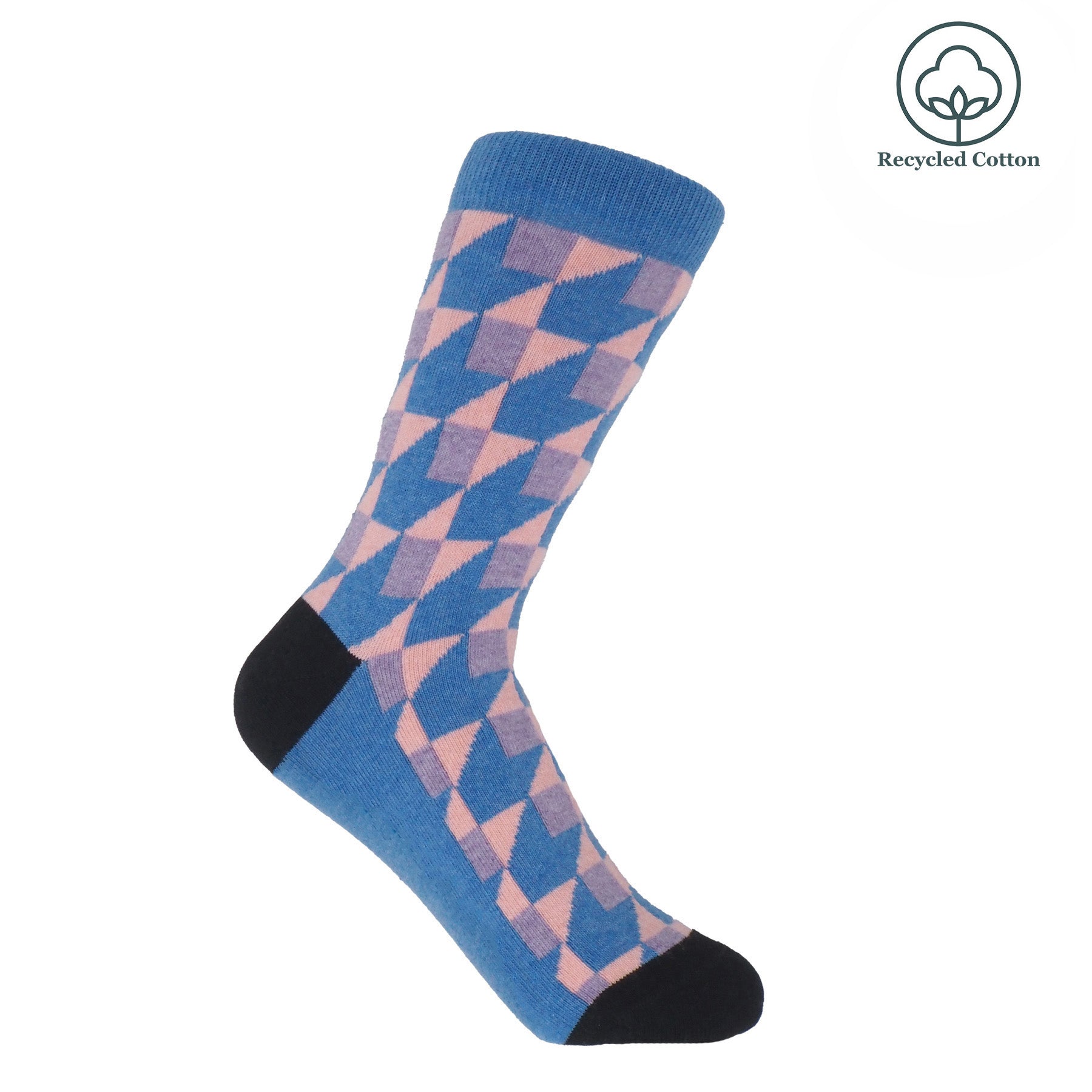 Dimensional Women's Socks - Blue by Peper Harow