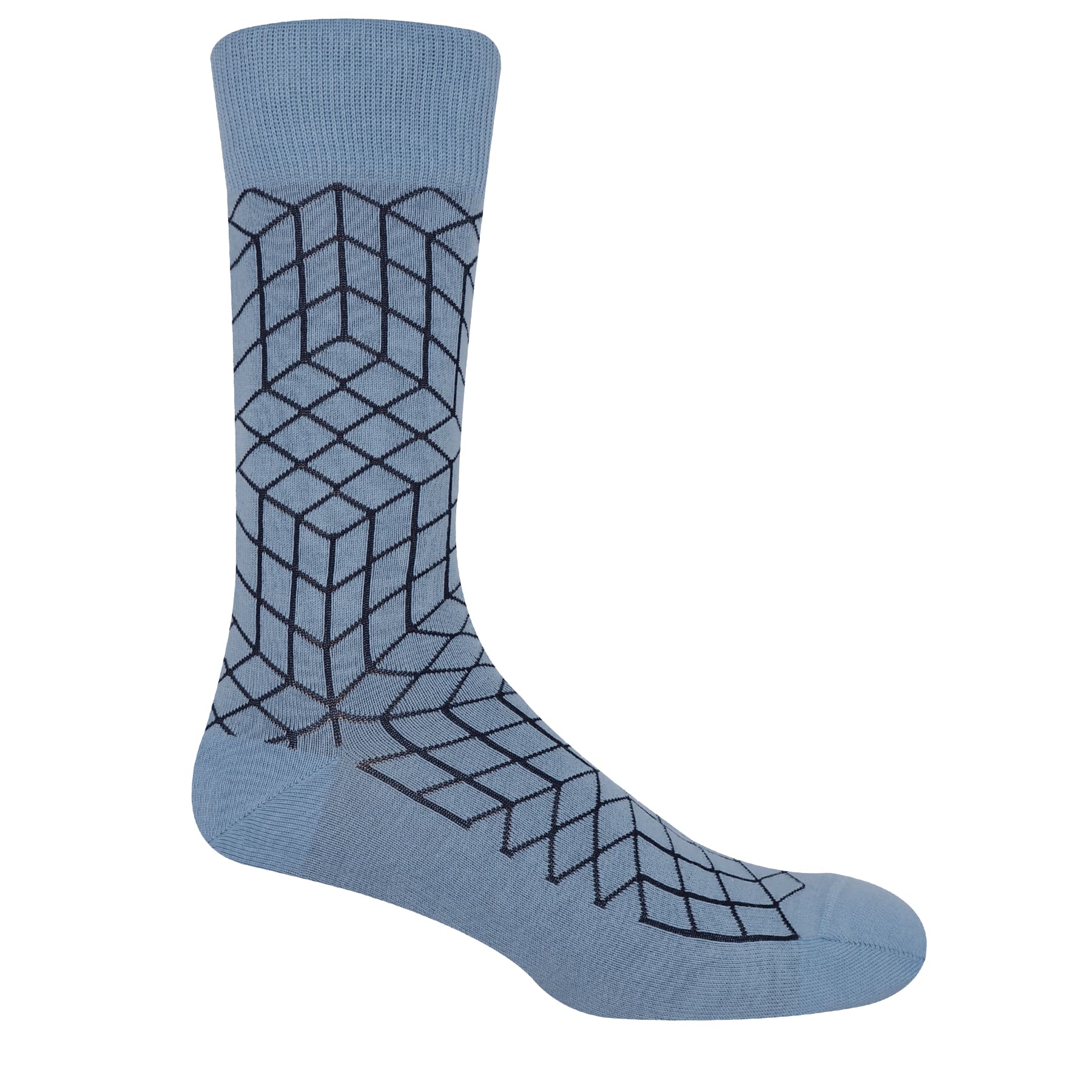 Puzzle Men's Socks - Blue by Peper Harow