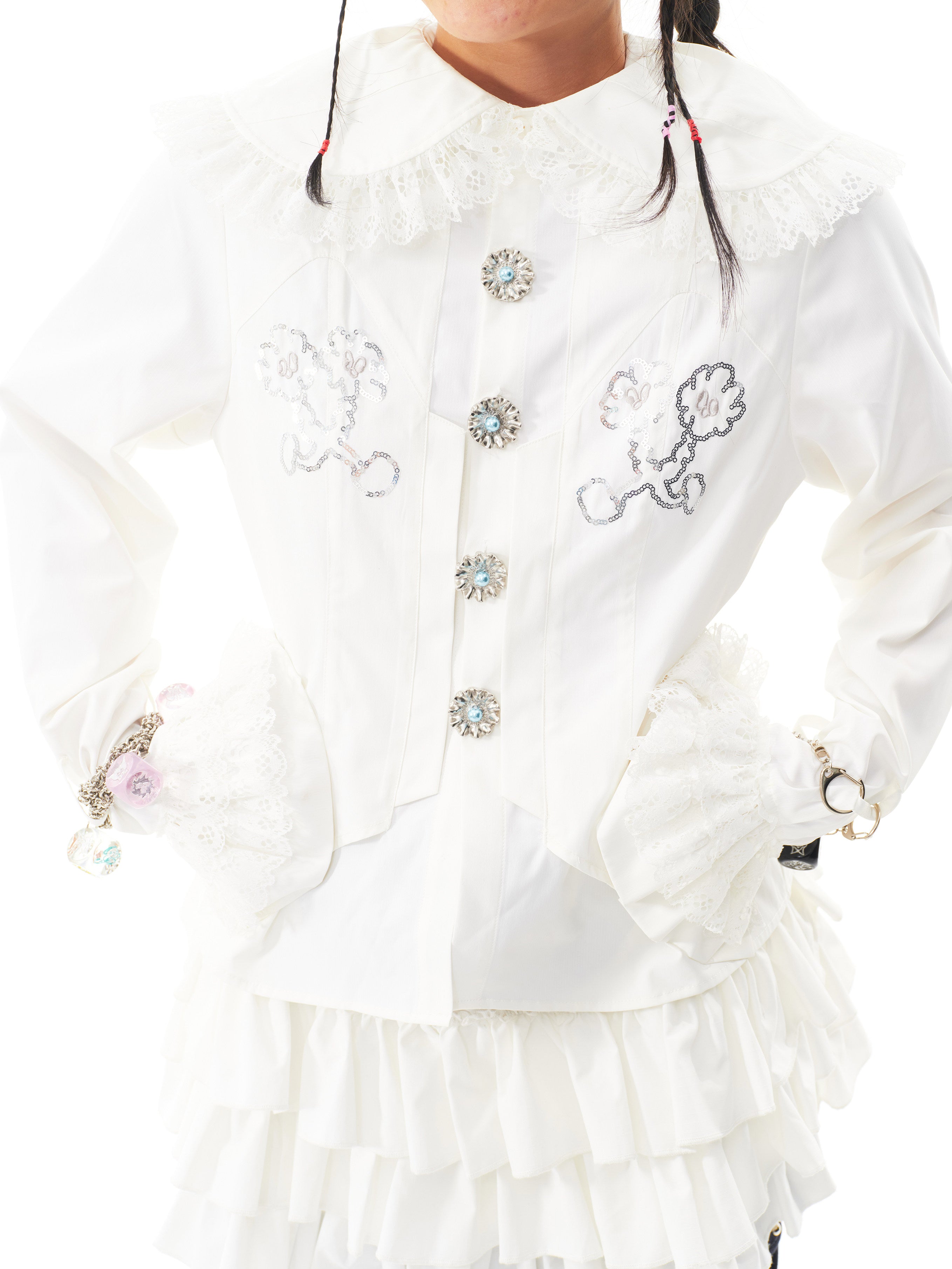 Vintage Doll Collar Blouse - sillysis by Land Decora