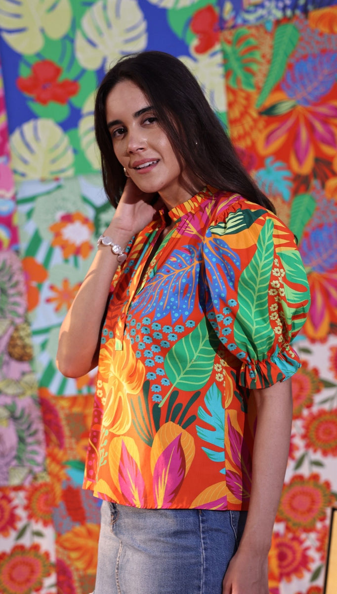 RED FOREST AMY Top by Maude Vivante