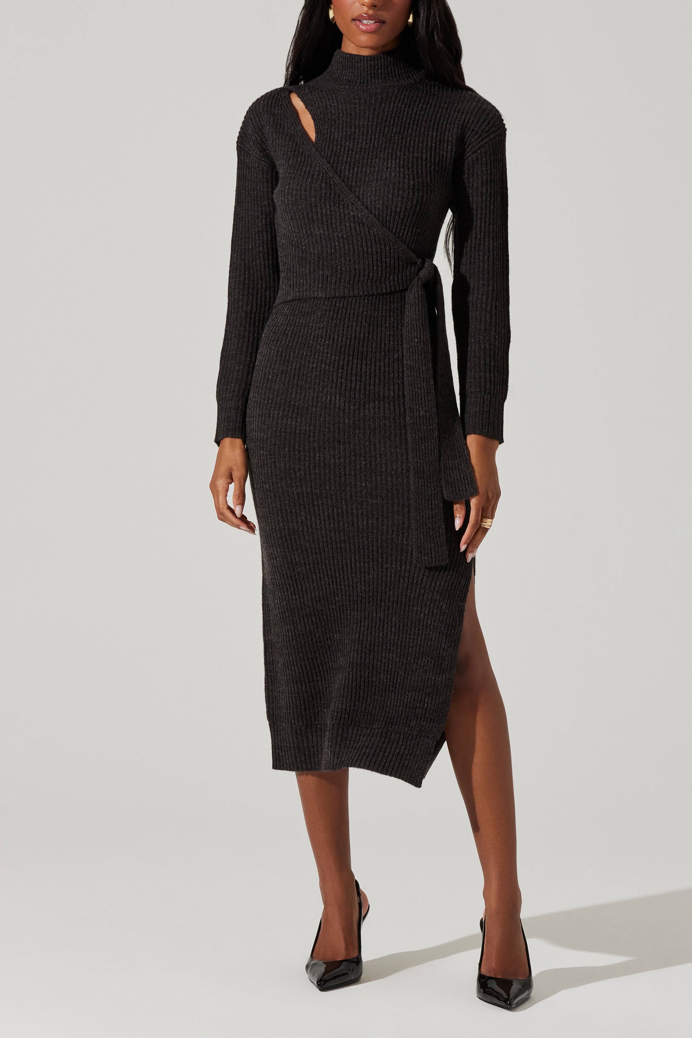 Audree Midi Sweater Dress by Sierra Deene