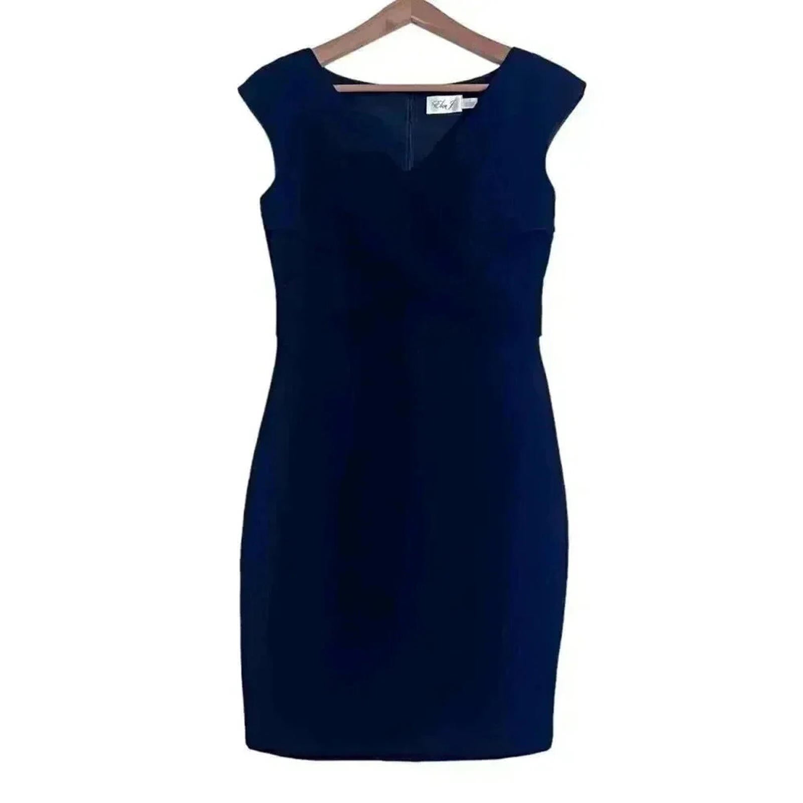 Eliza J Black Sheath Dress Business Casual Office Corporate Outfit Siz by Hot Girl Secondhand