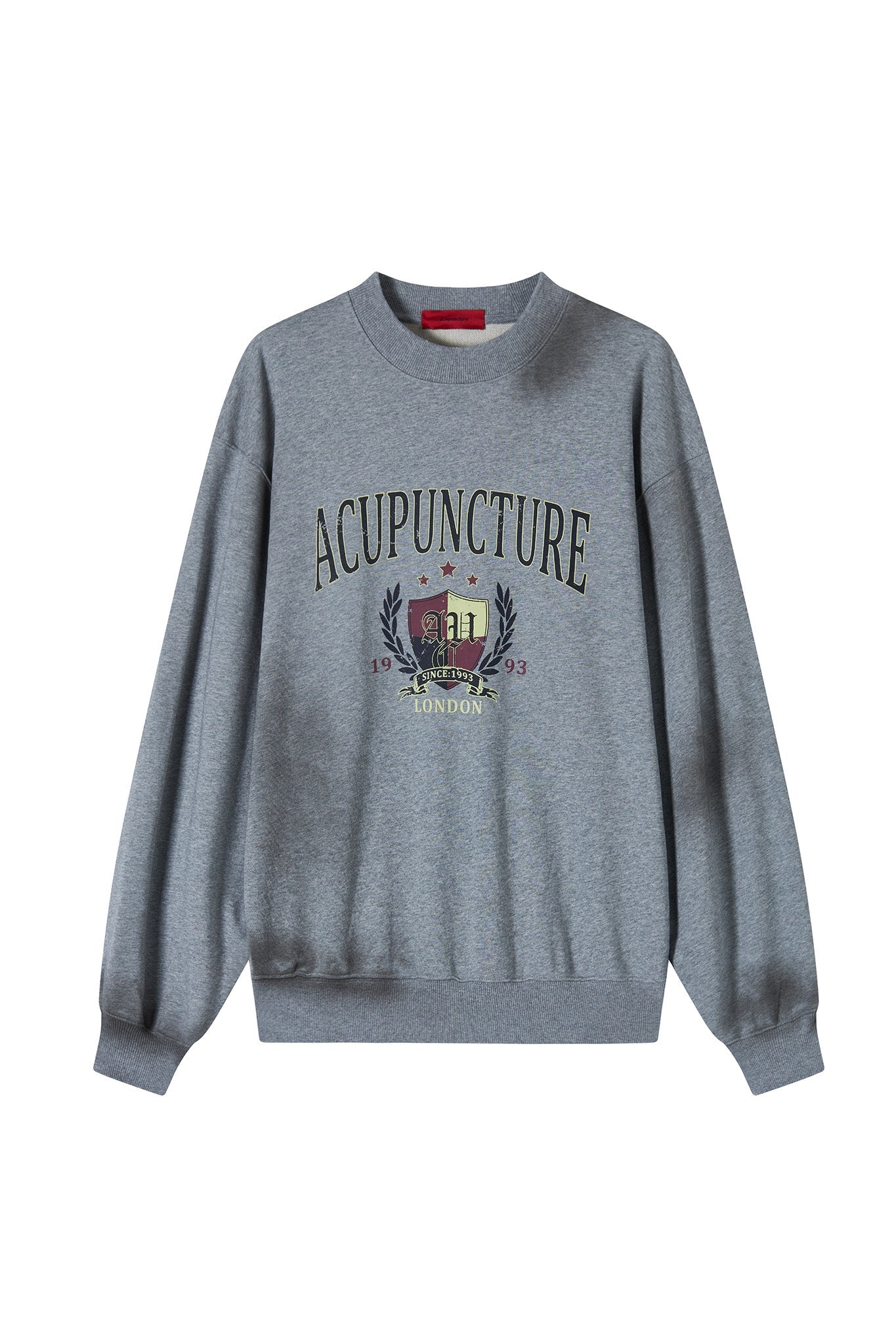 ACU COLLEGE LS SHIRT LIGHT GREY by Acupuncture1993