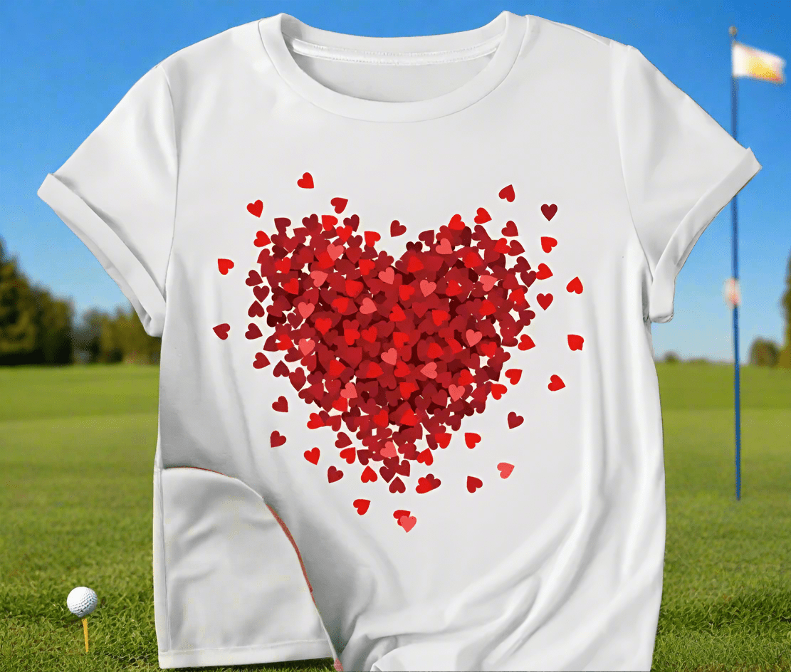 Flutter Short Sleeve Tee by Putter Girl