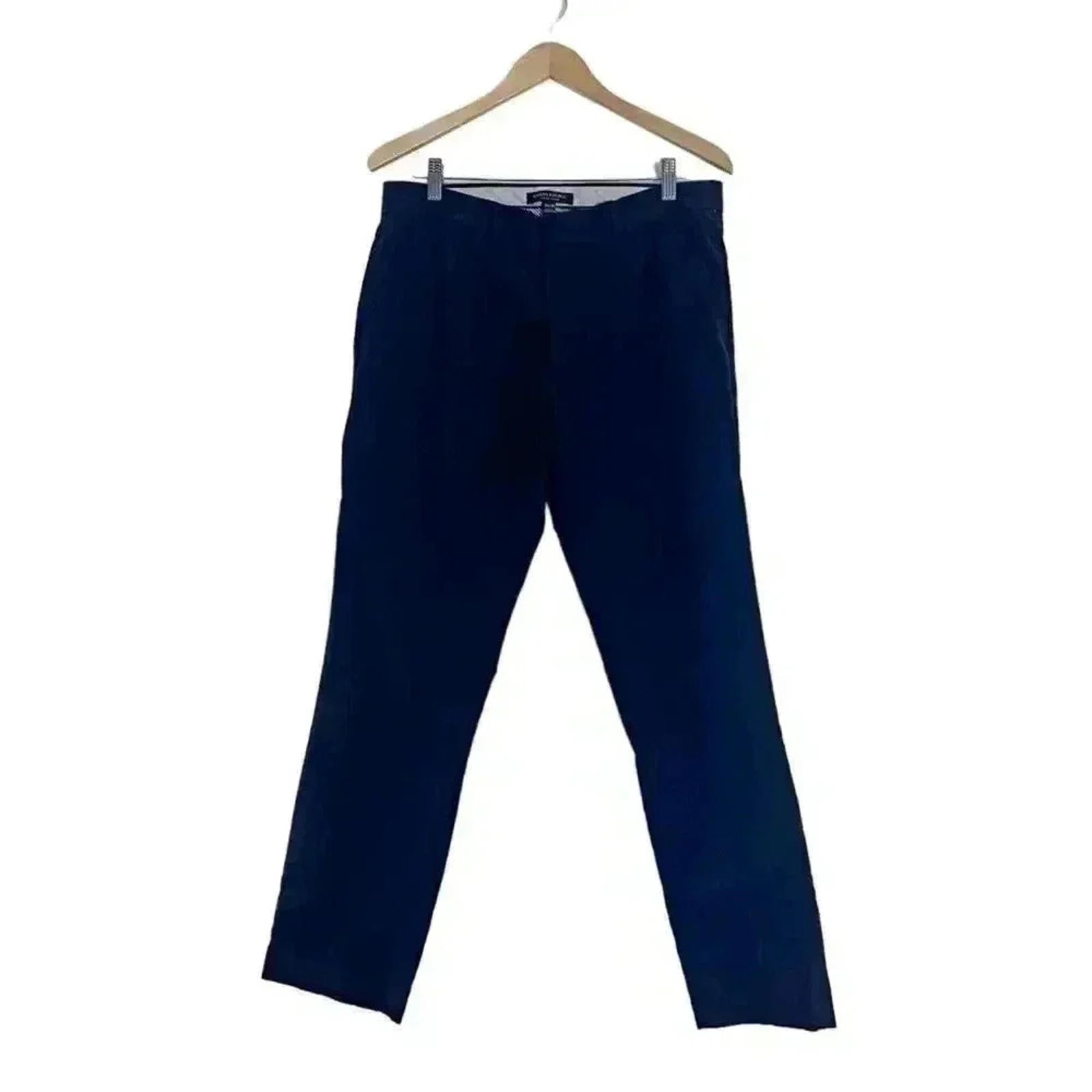 Banana Republic Aiden Chino Pants in Black Business Casual Office Size by Hot Girl Secondhand