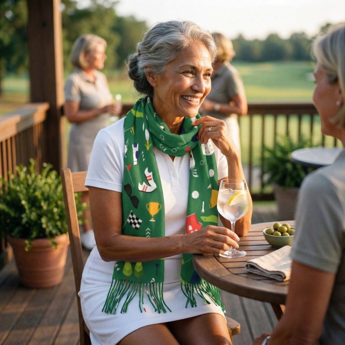 Putter Girl Golf Scarf by Putter Girl