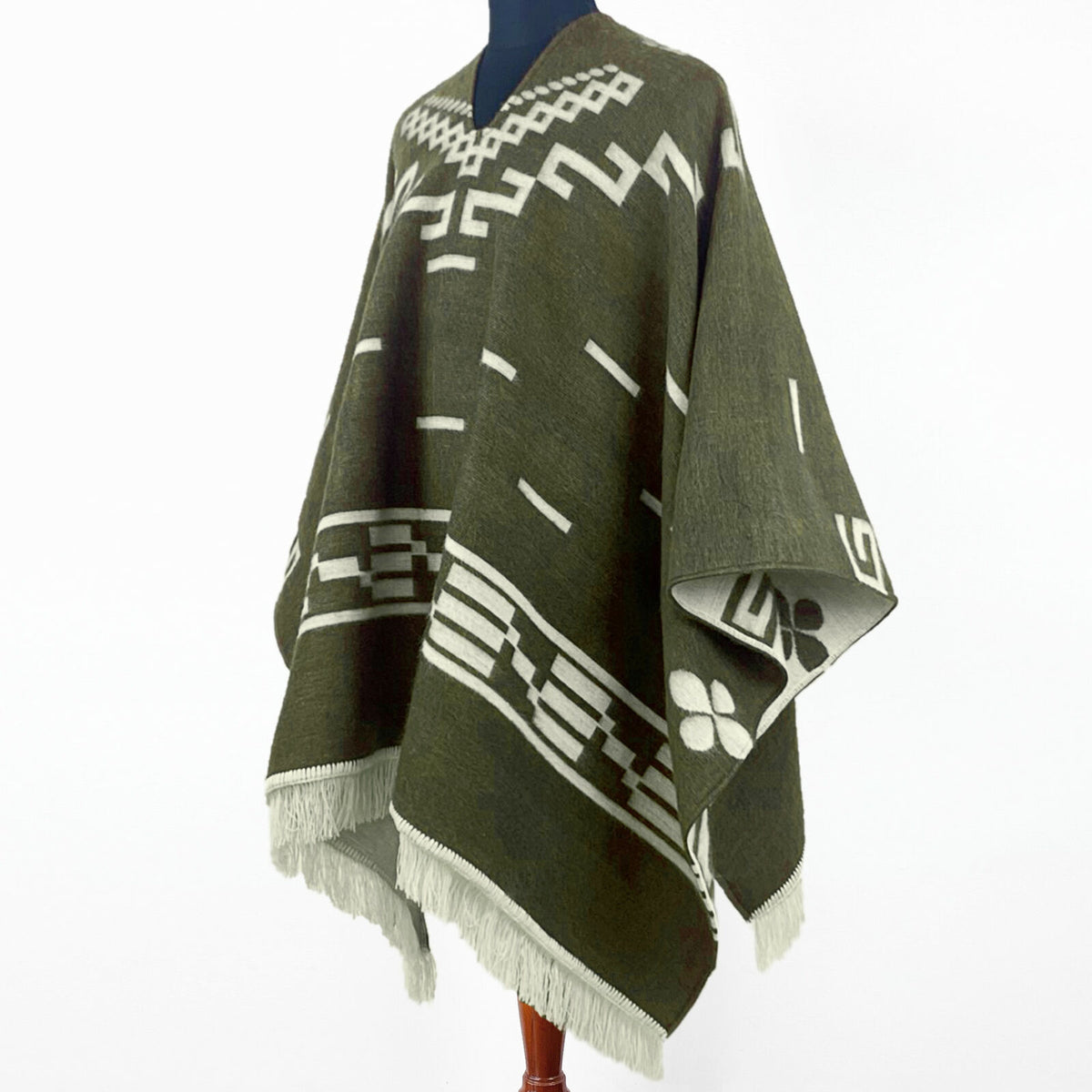 Clint Eastwood Poncho cowboy Serape replica handmade of Alpaca wool Un by ECUALAMA