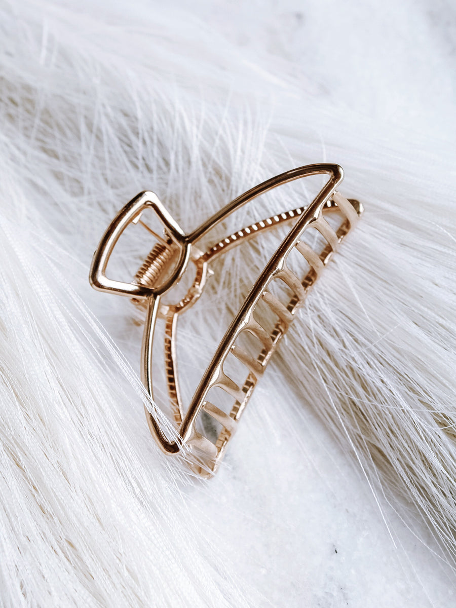 ADRIEL HAIR CLIP IN GOLD by RAËLIV