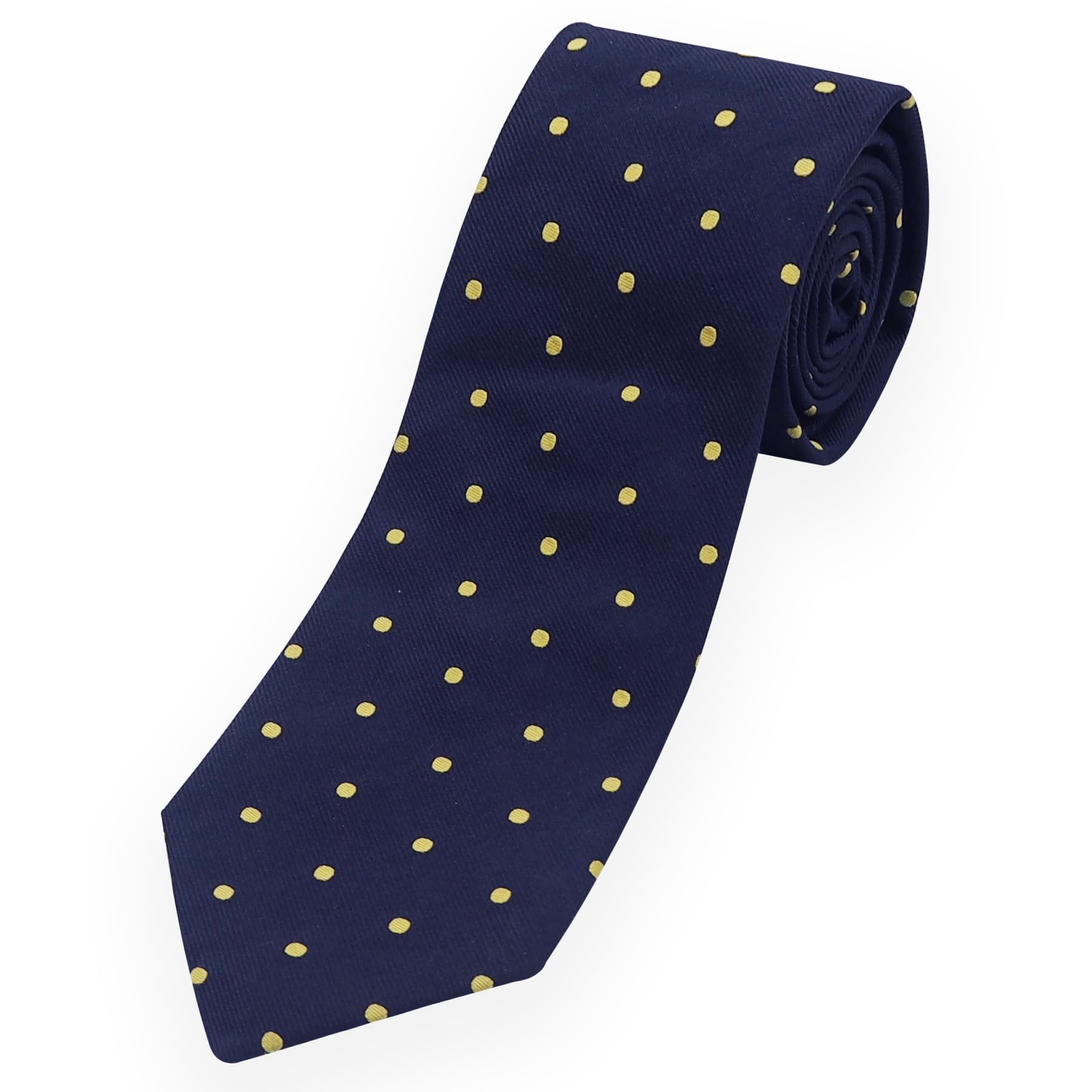 Pin Polka Men's Ties - Midnight by Peper Harow