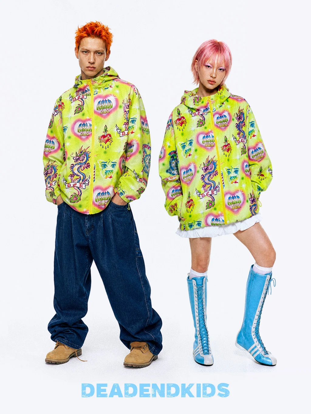 Techwear Windbreaker Jacket - DeadEndKids by Land Decora