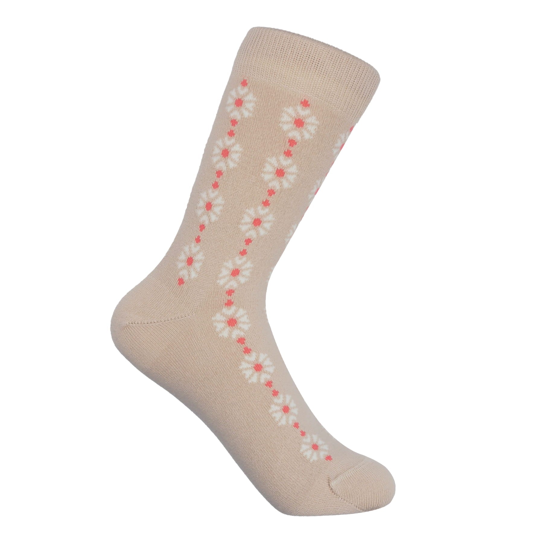Daisy Women's Socks - Beige by Peper Harow