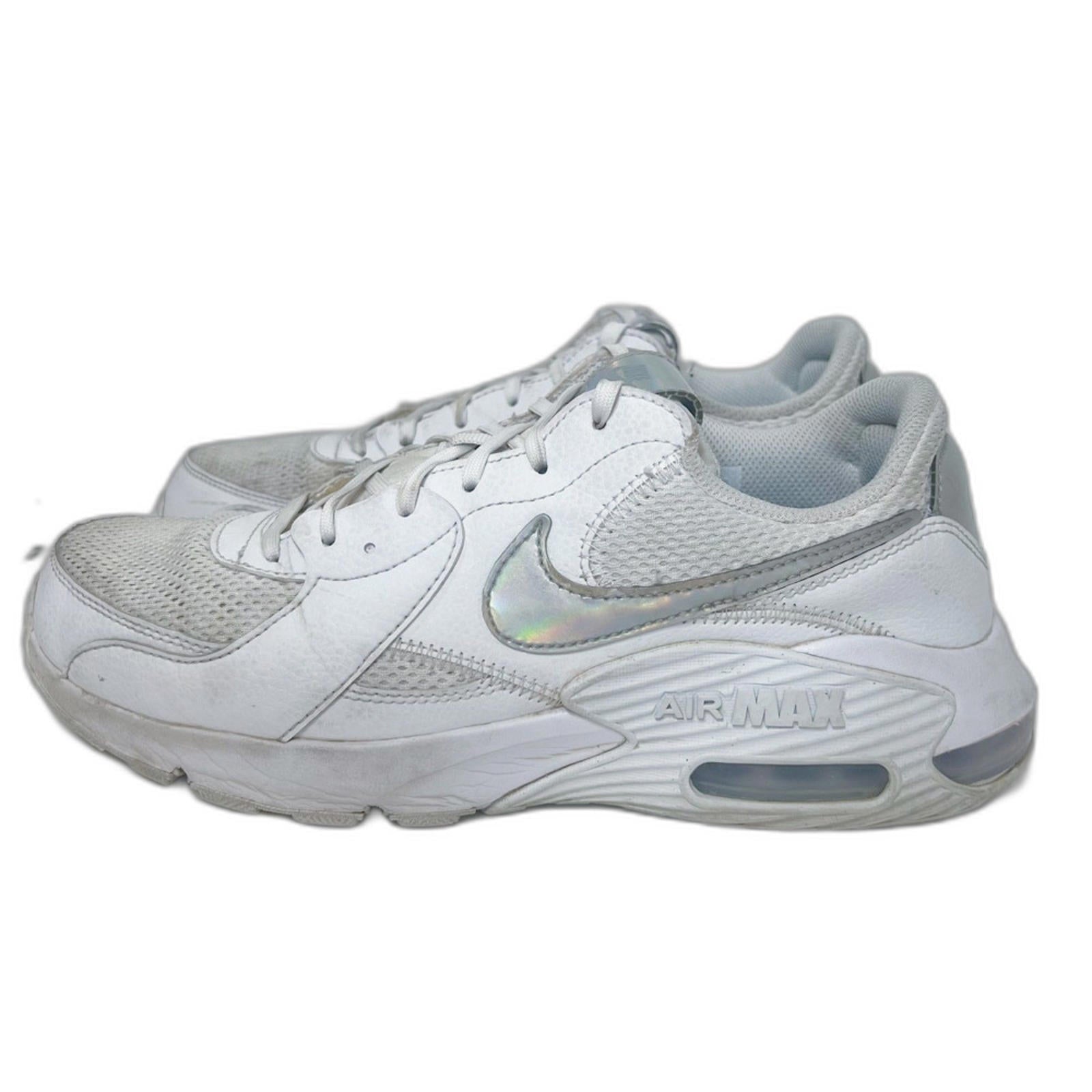 Nike Air Max Excee White Holographic Sneakers Running Shoes Athletic S by Hot Girl Secondhand