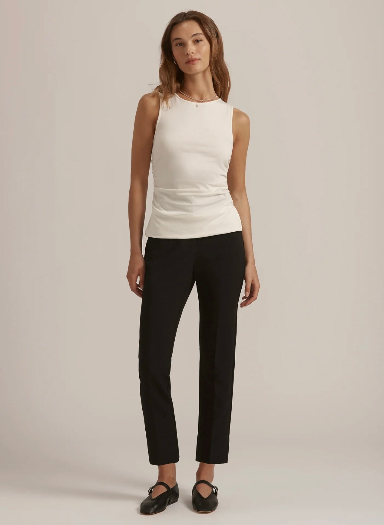 The Smooth Operator Top in Ivory by Sierra Deene